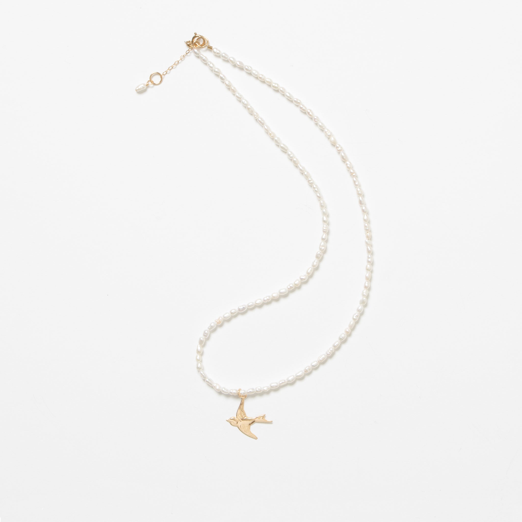 Hope Necklace - Pearls & Gold