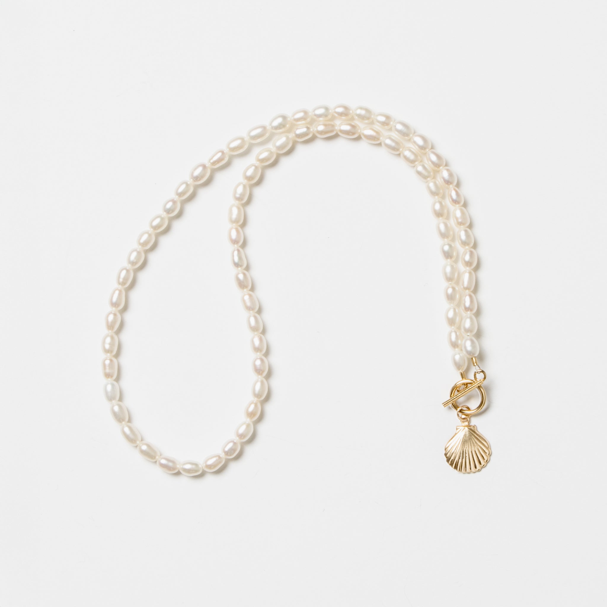 Sea Wonders Necklace - Pearls & Gold