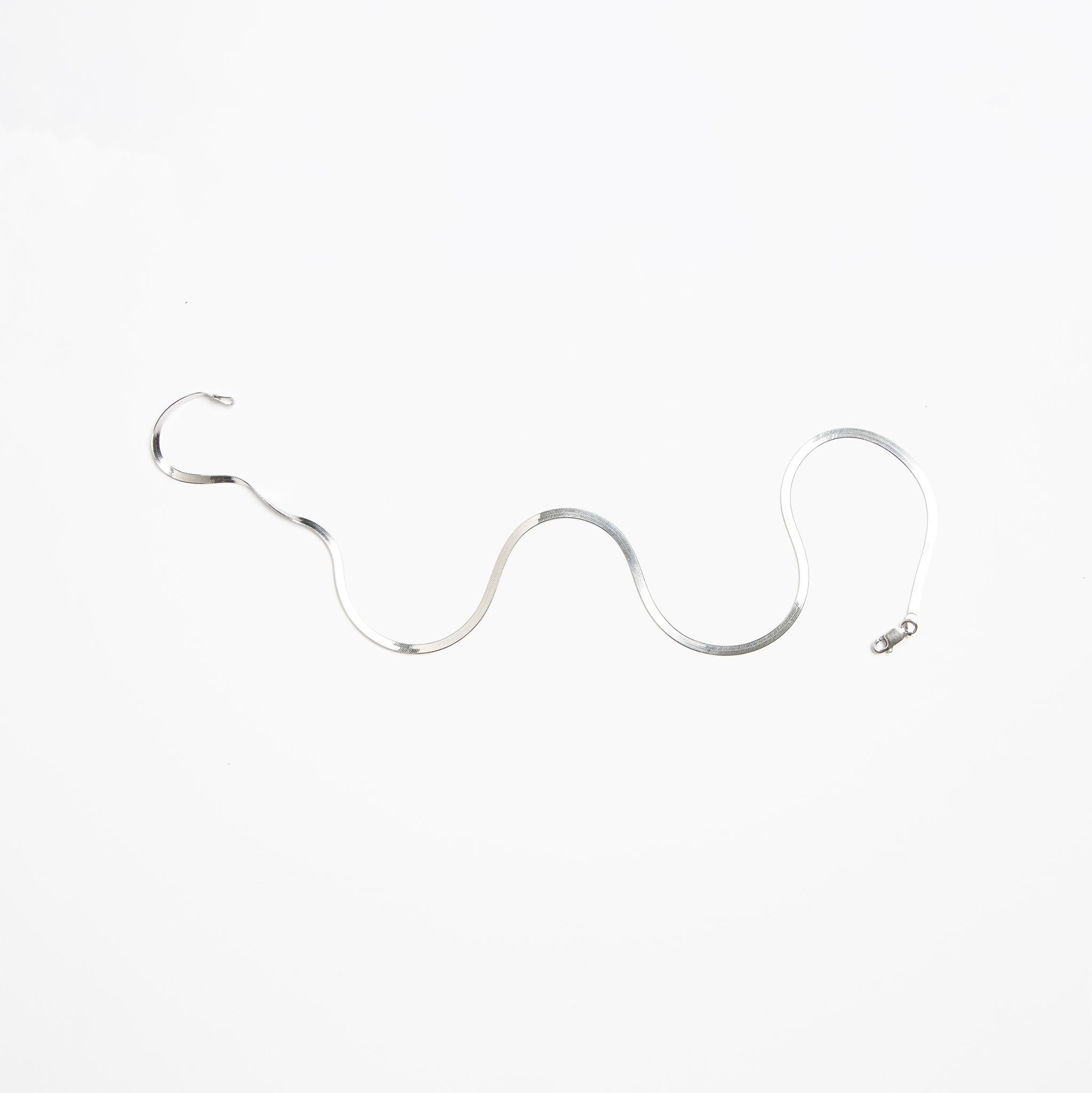 Snake Necklace - Silver