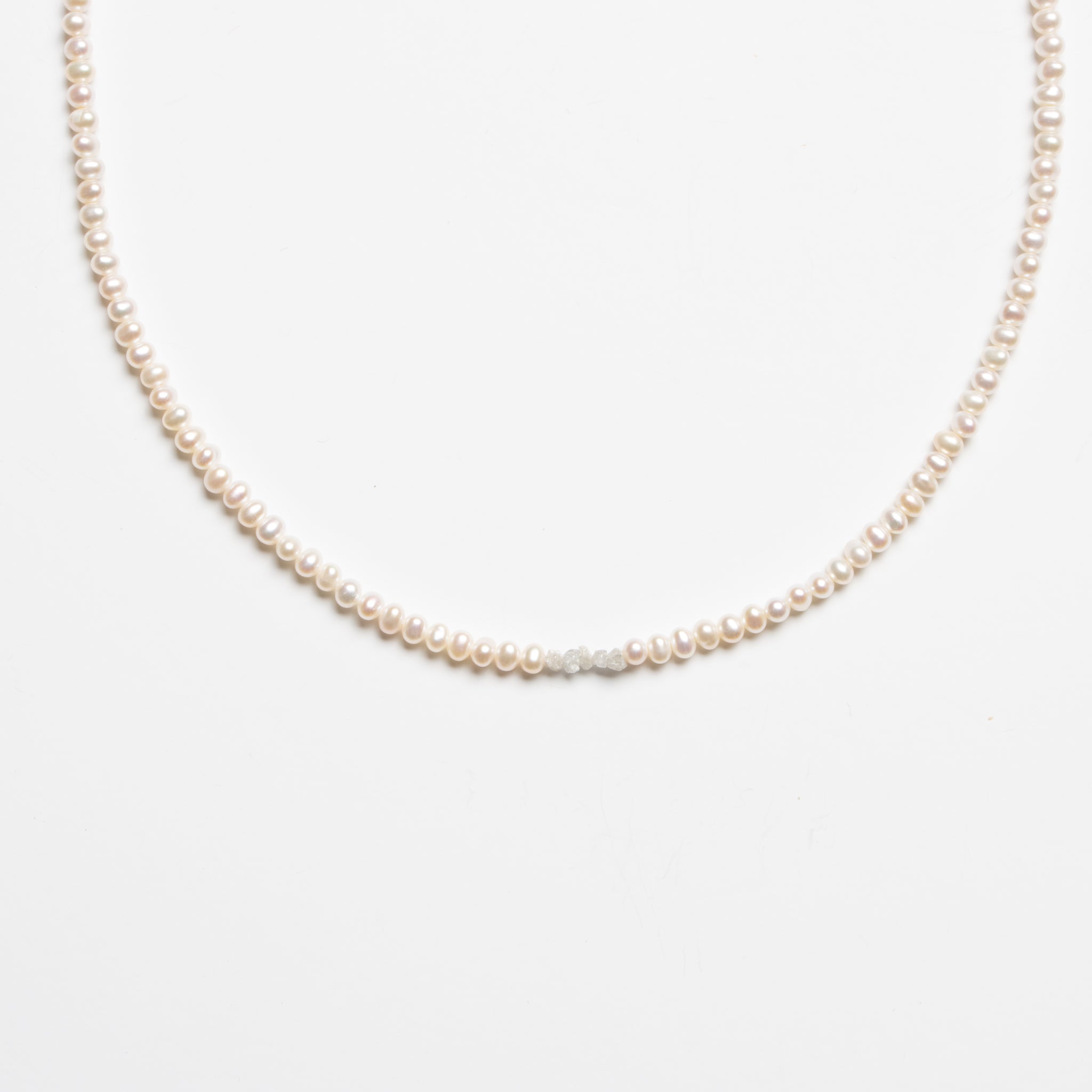 Sayuri Necklace - White Diamonds