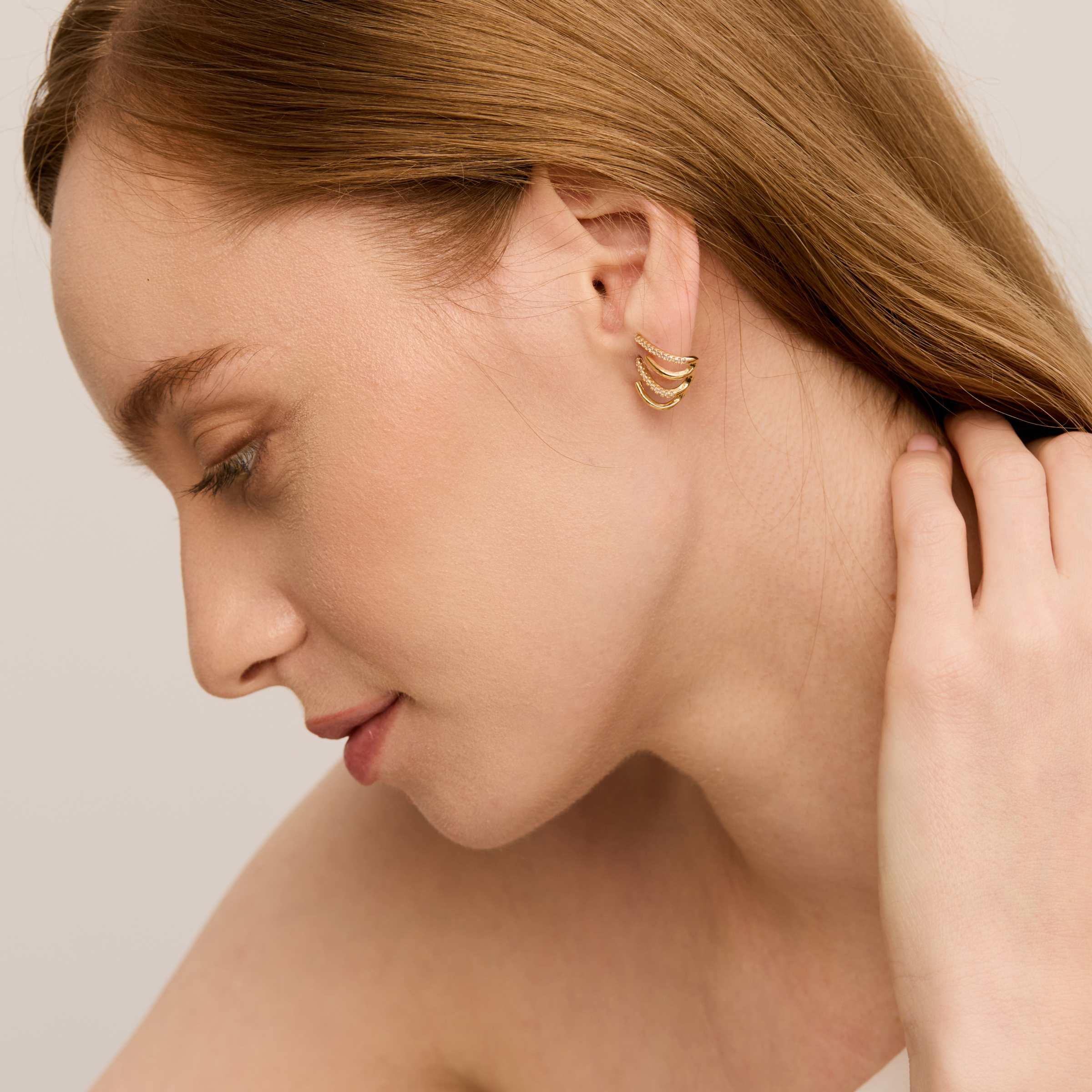 Niko Earrings - Silver