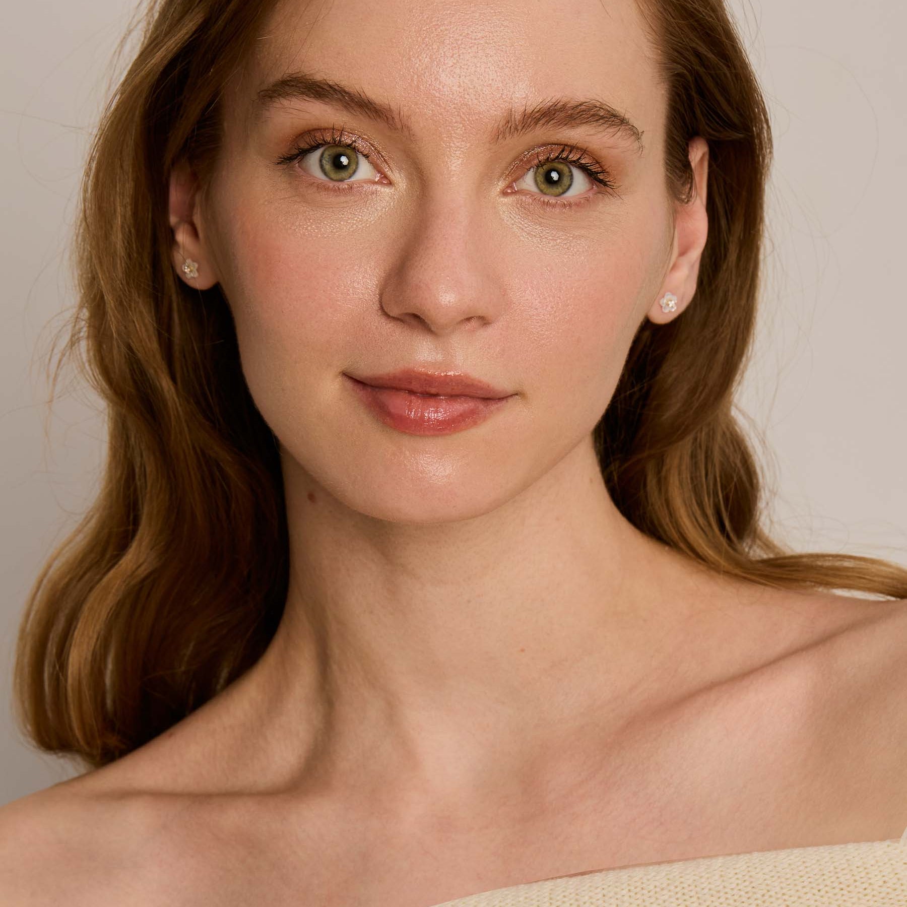 Sakura Earrings - 14K Gold