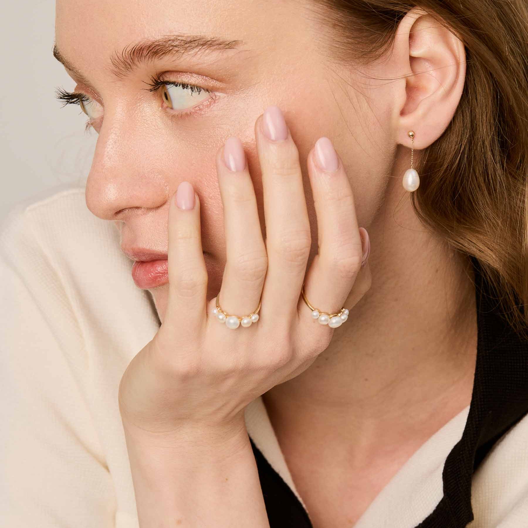 Dana Earrings - 14K Gold