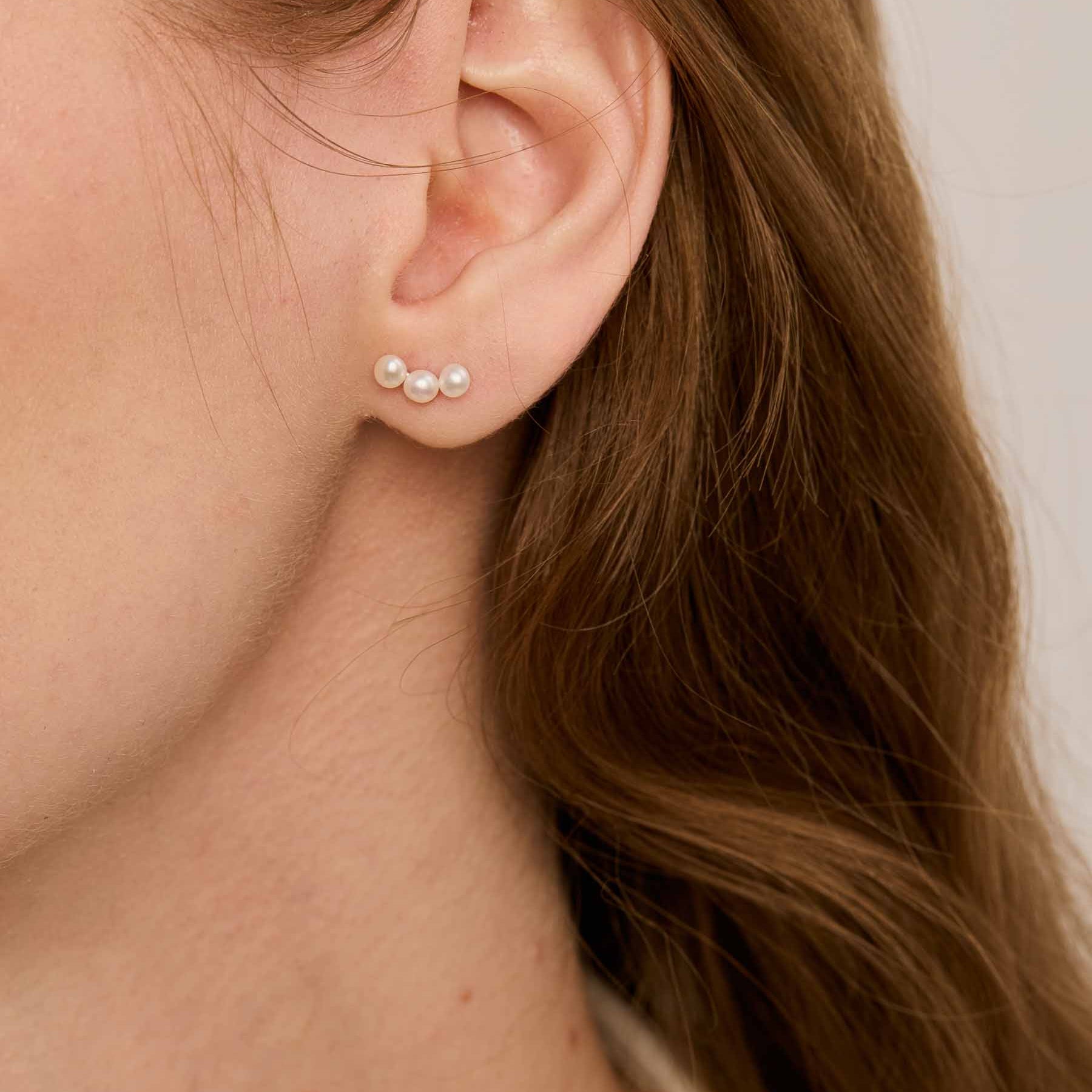 Trina Earrings - 14K Gold