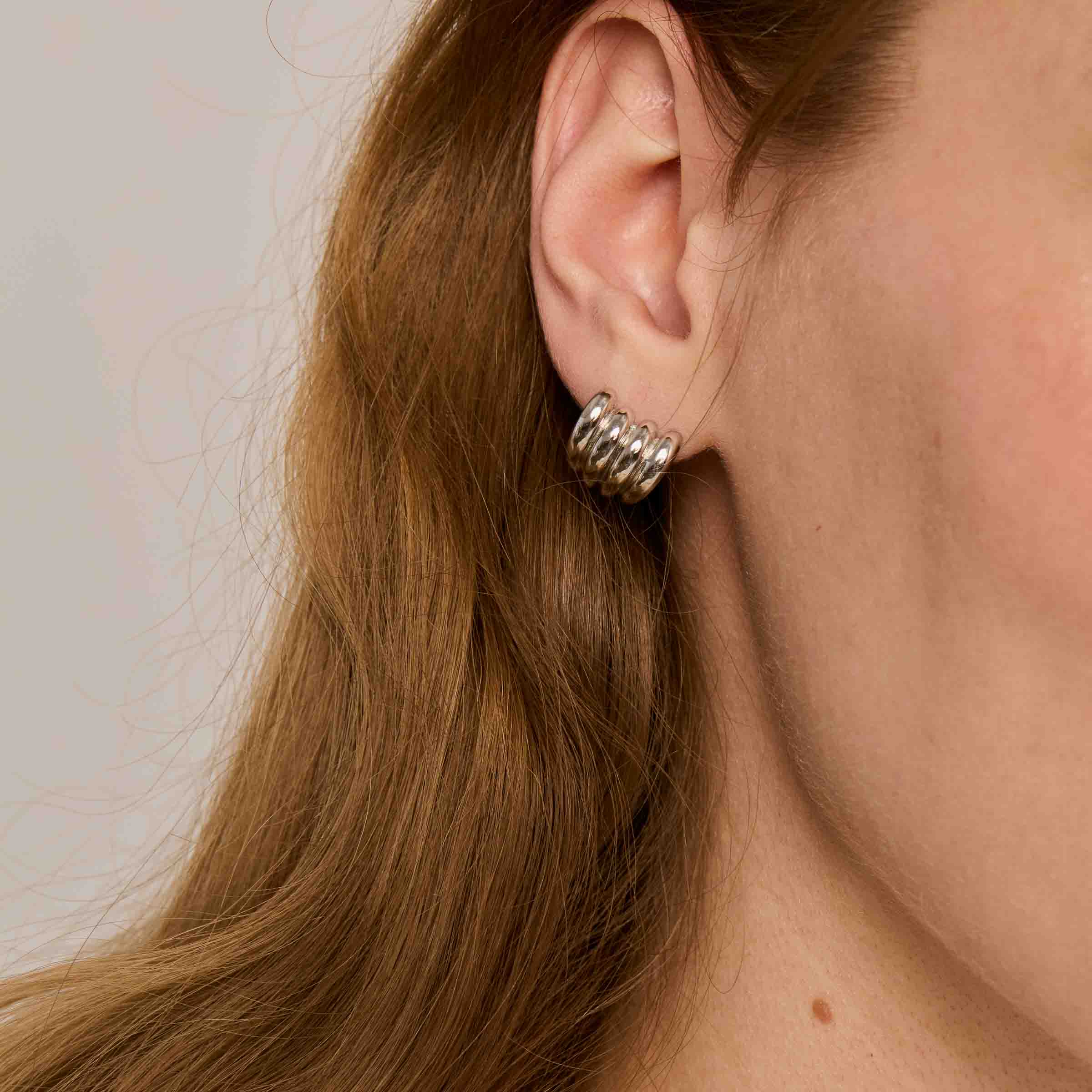 Denise Earrings - Silver