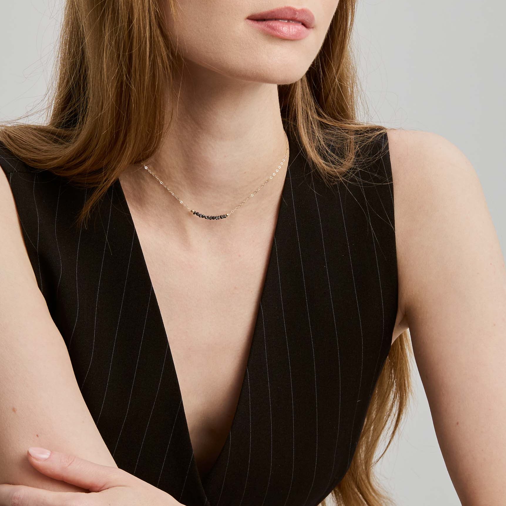 Lorain Chain - Black Diamonds