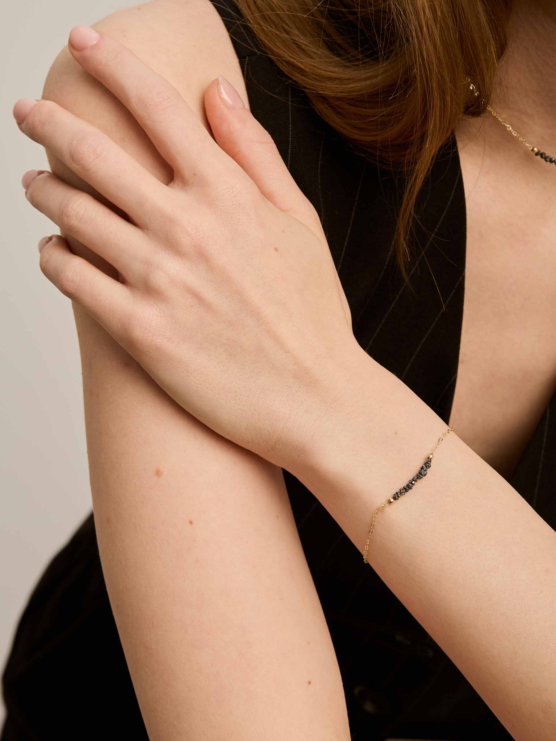 Lorain Bracelet - Black Diamonds