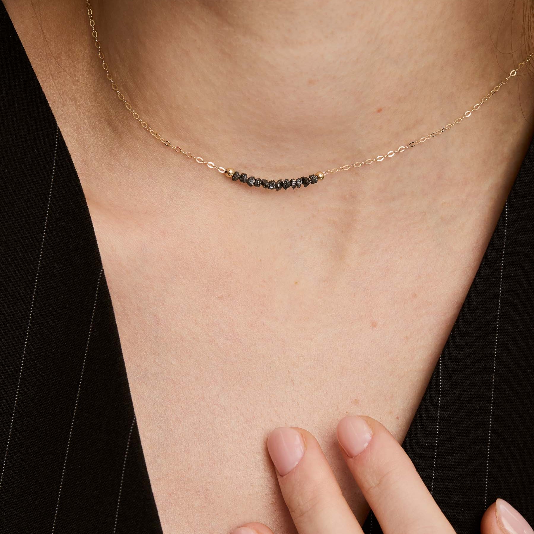 Lorain Chain - Black Diamonds