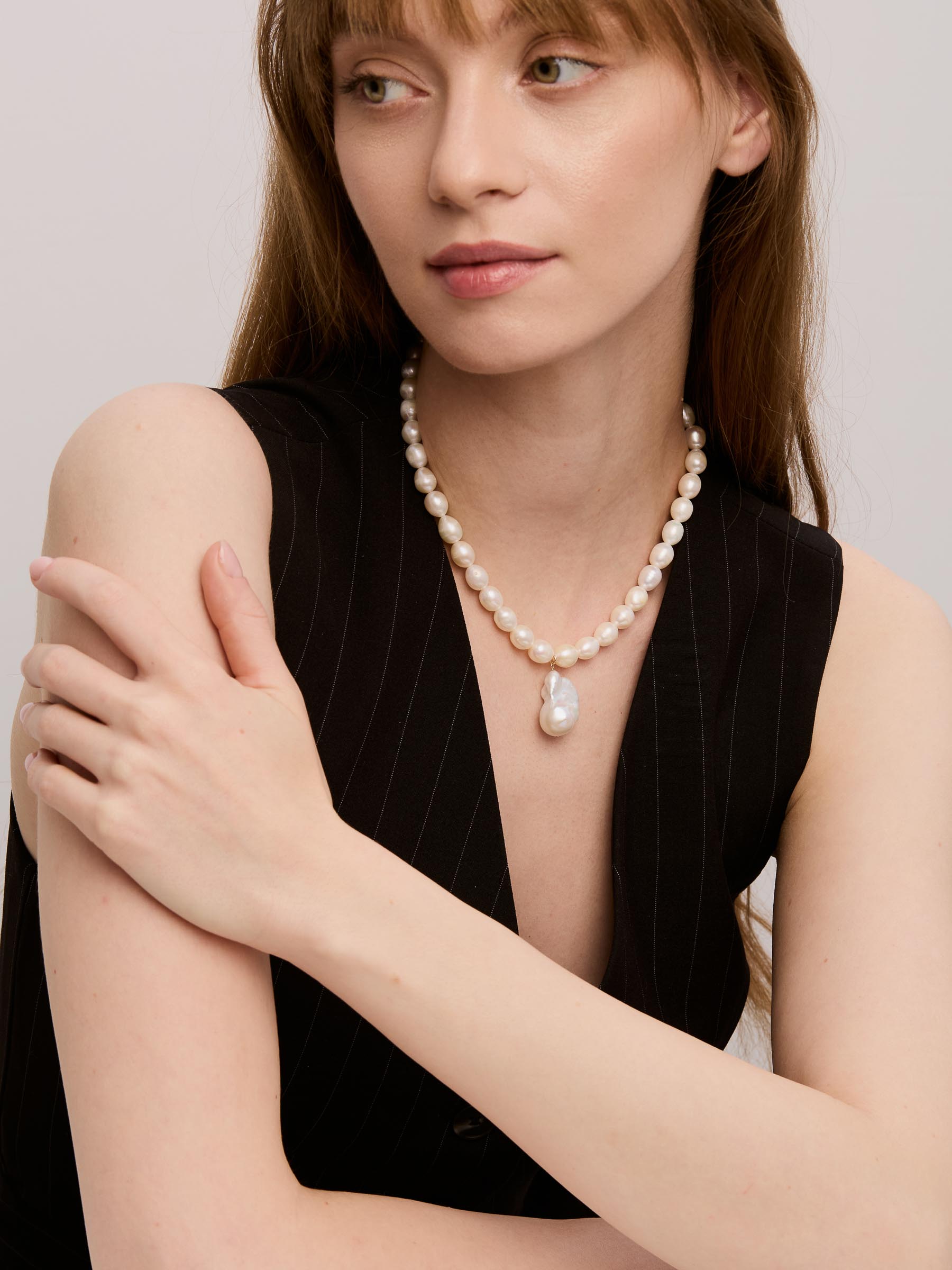 Tiny Pearl Necklace