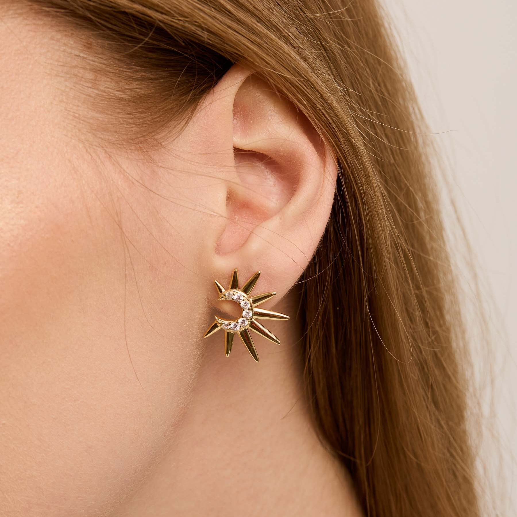 Stella Earrings - Silver