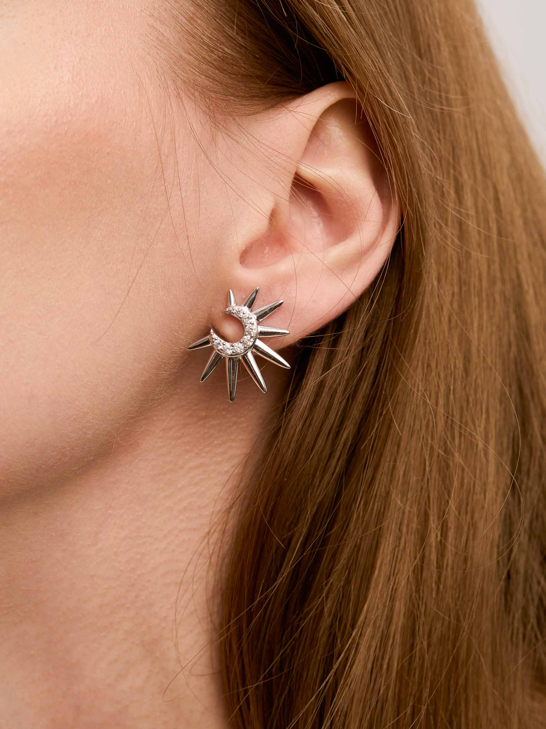 Stella Earrings - Silver