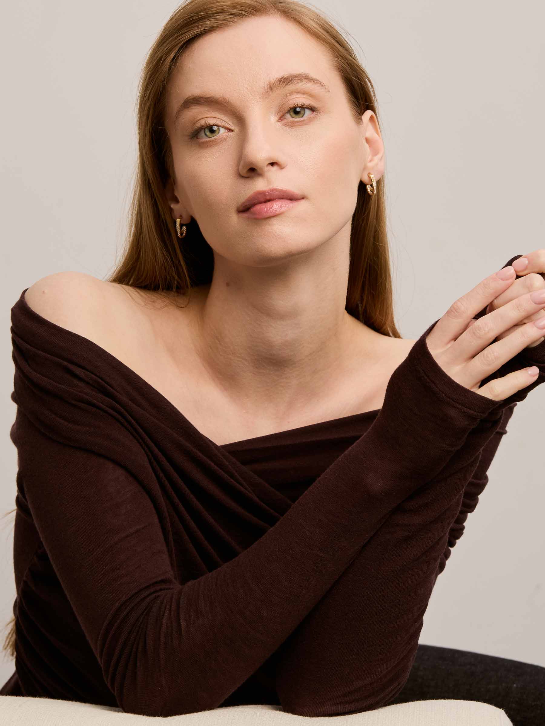 Rika Earrings Medium - Silver