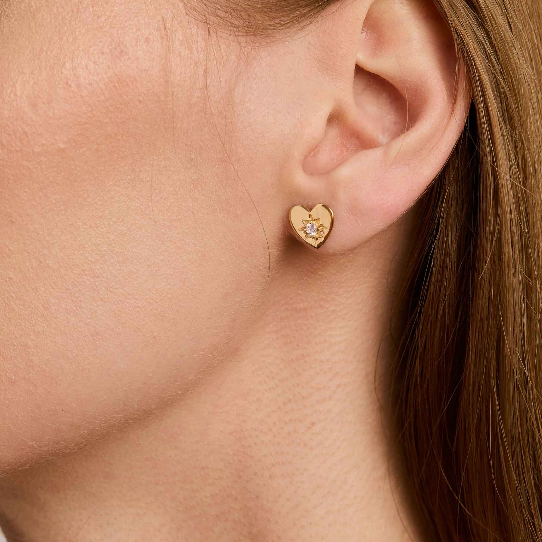 Amour Earrings - Silver