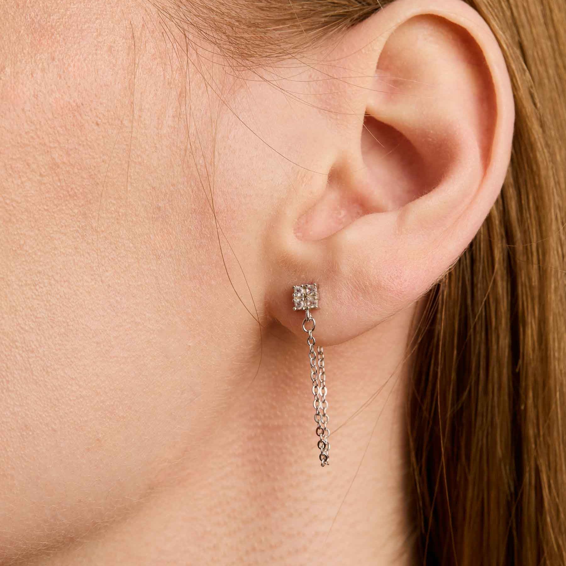 Maddie Earrings - Silver