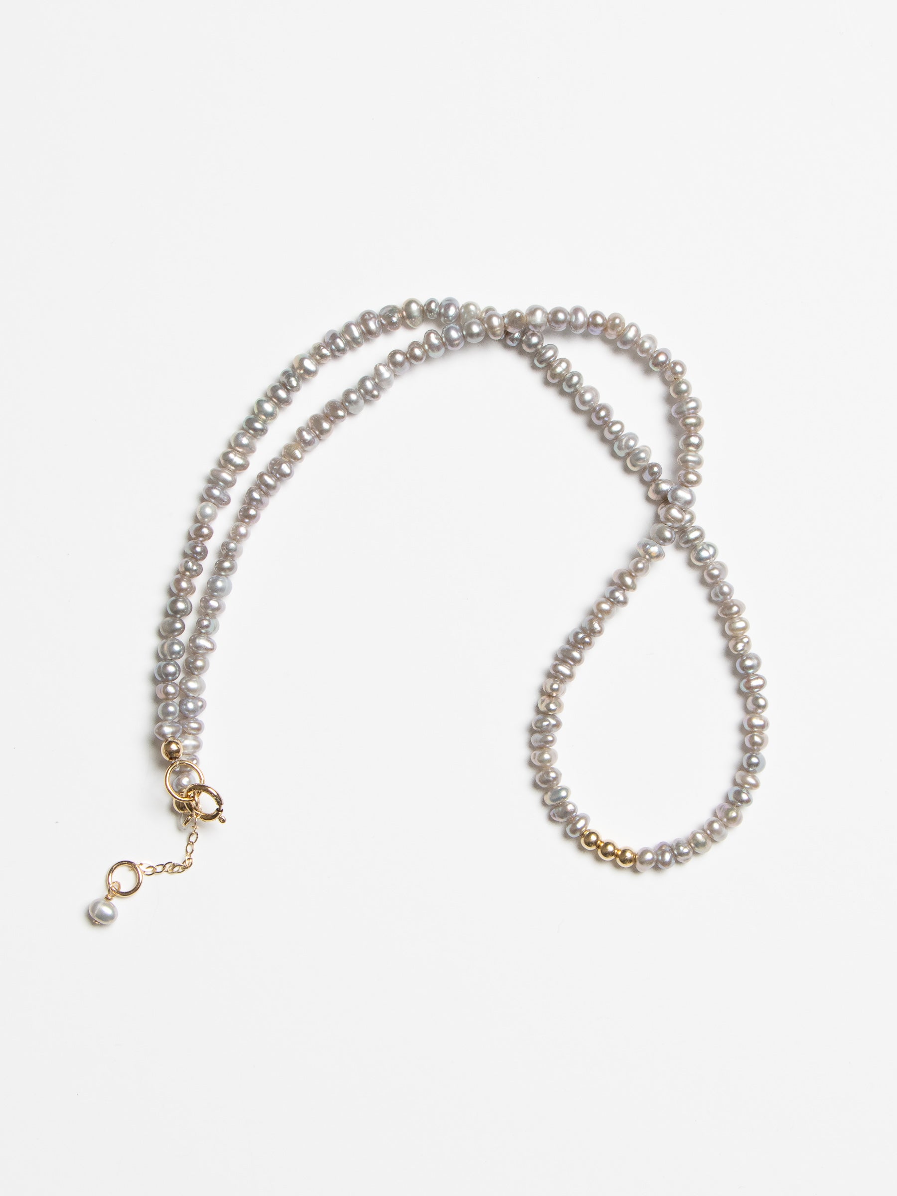 Cella Necklace - Pearls & Gold