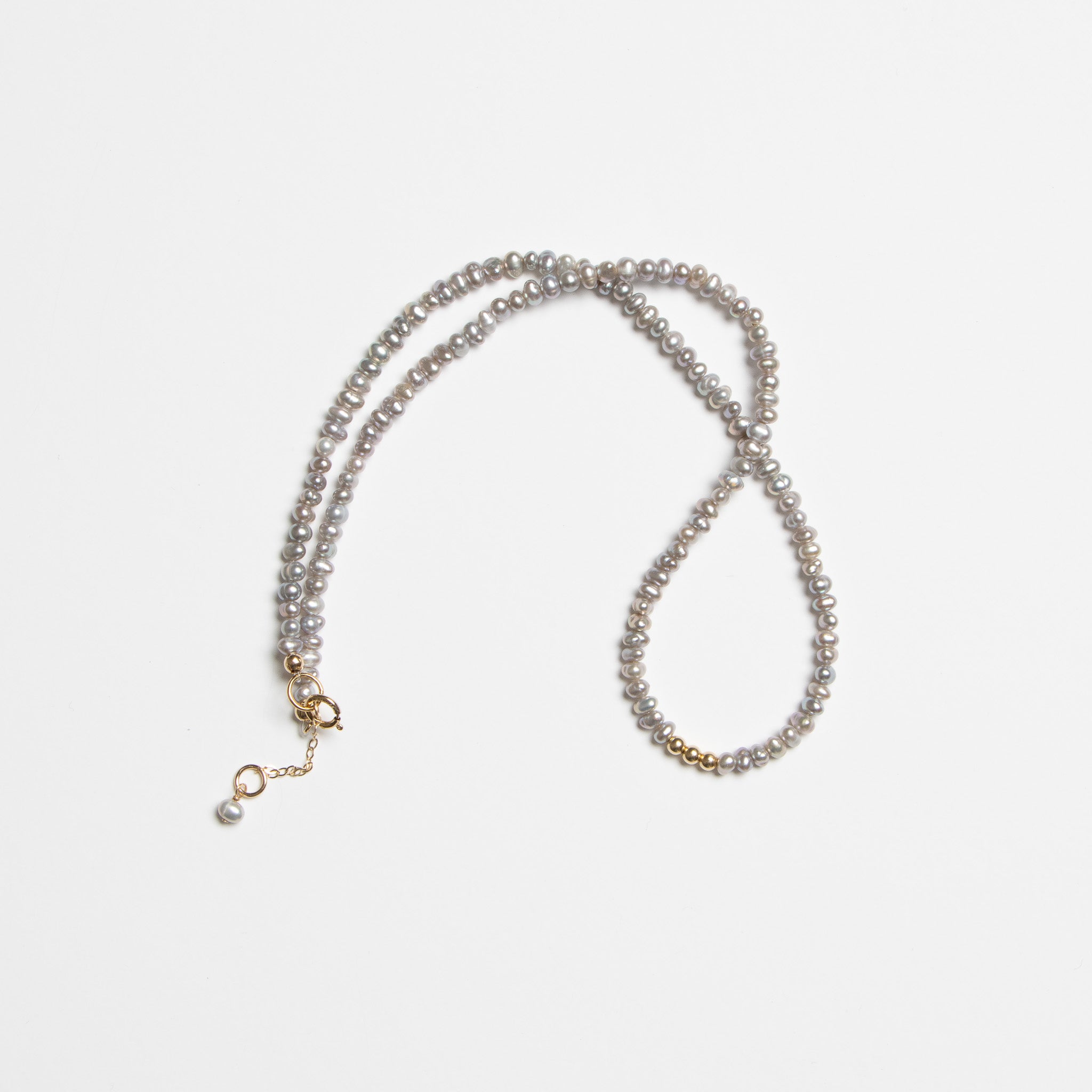 Cella Necklace - Pearls & Gold