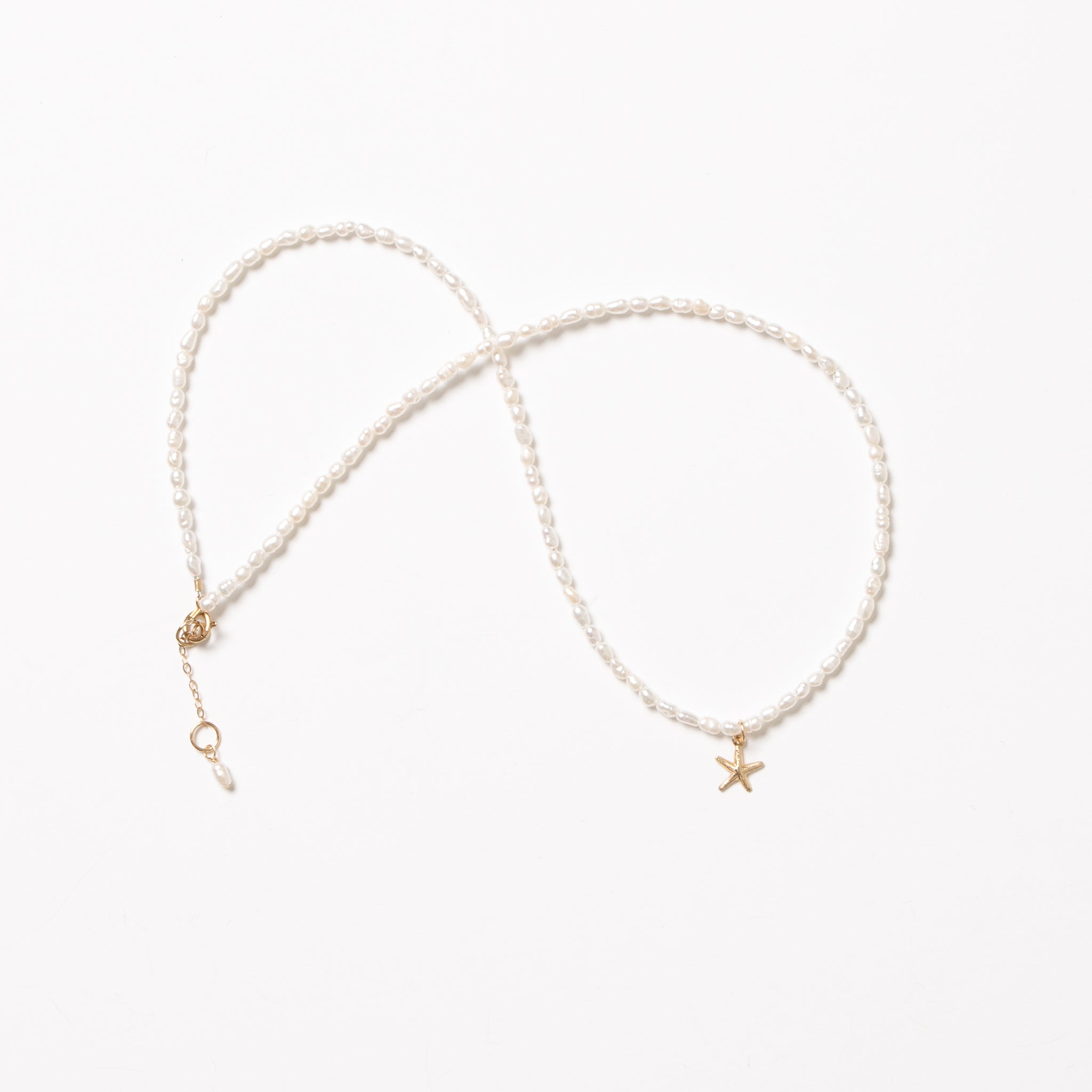 Alice Necklace - Pearls & Gold