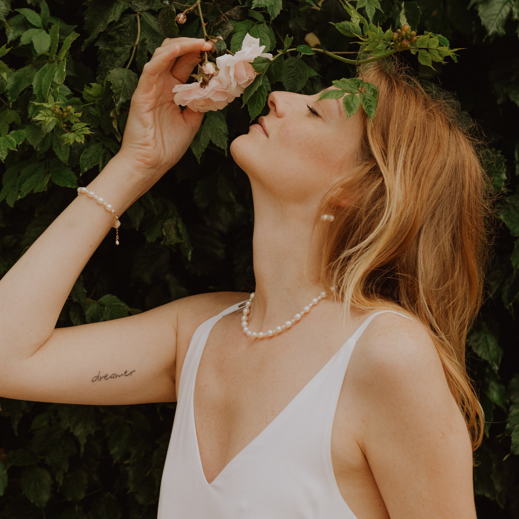 Ella Necklace - Pearls & Gold