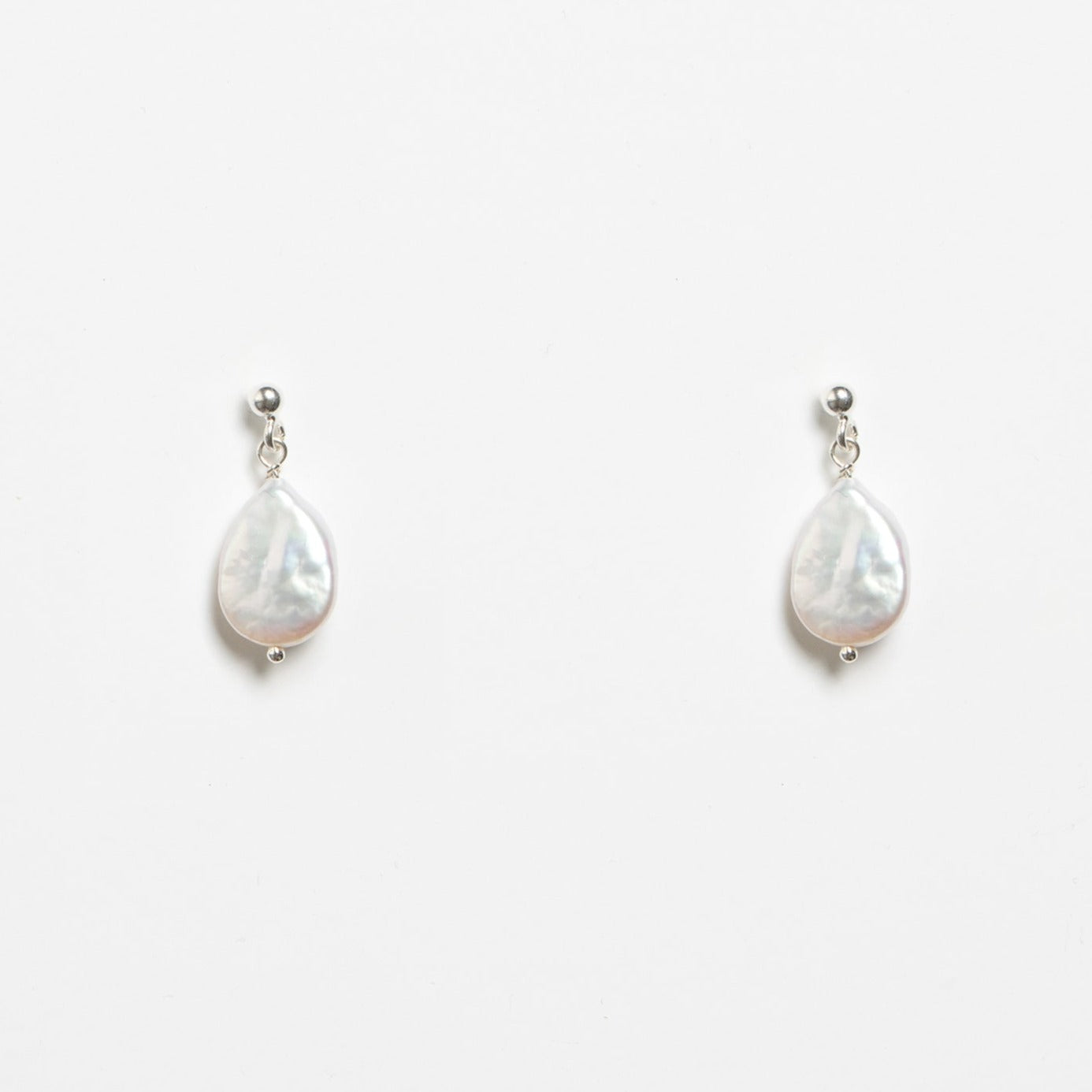 Jean Earrings - Pearls & Silver