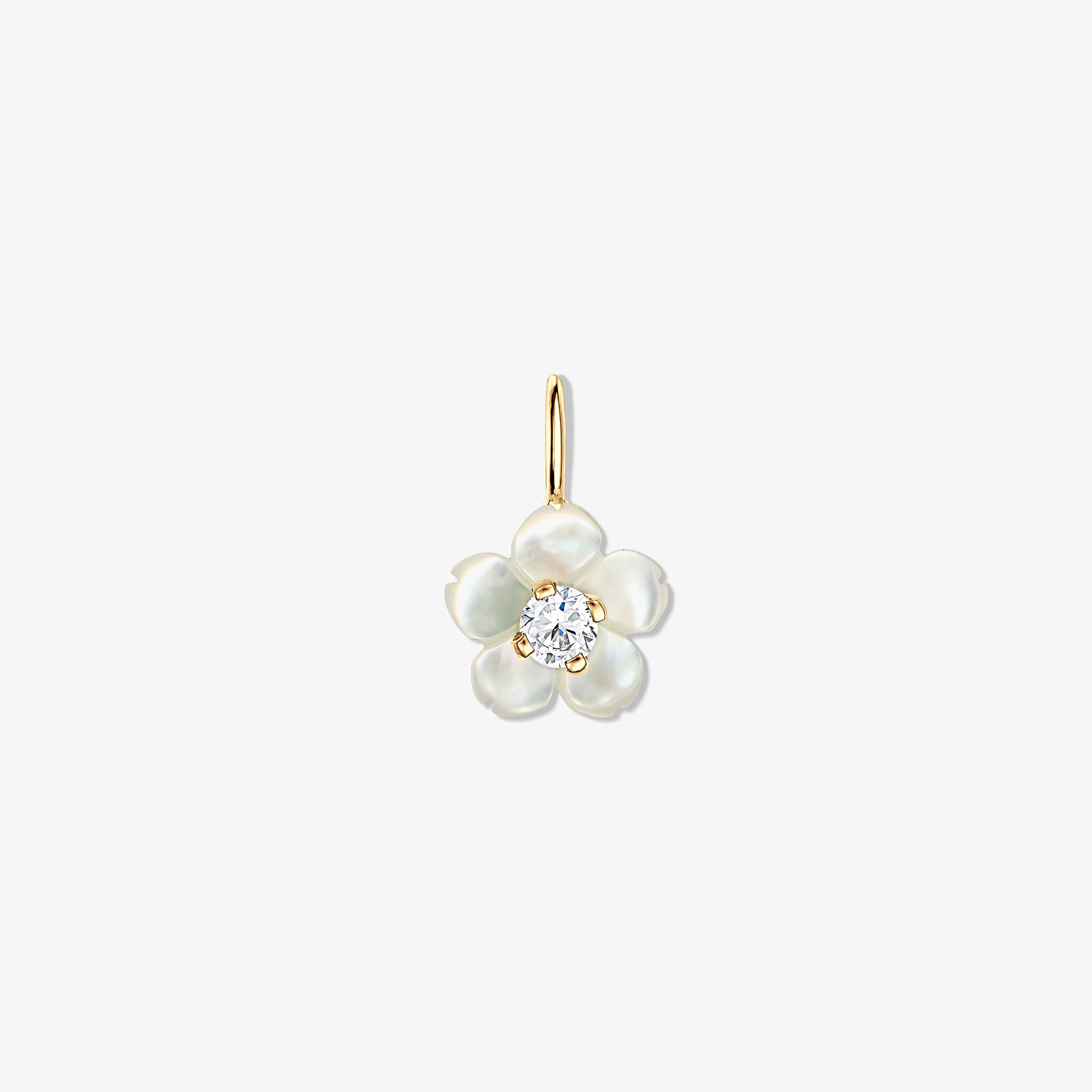 Pandantiv „Sakura” din Aur 14K • Sidef Natural