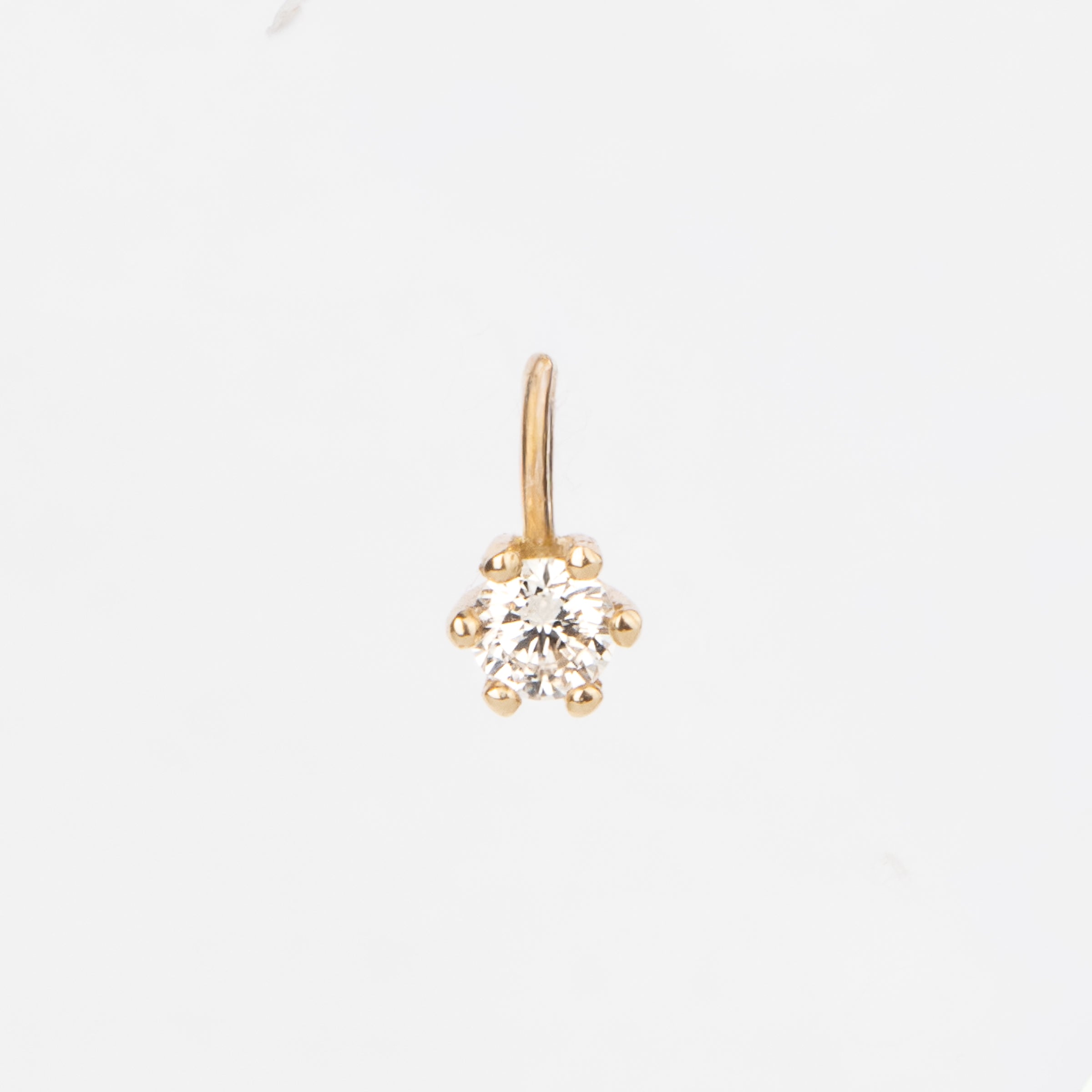 Yves Pendant - 14K Gold & Diamond