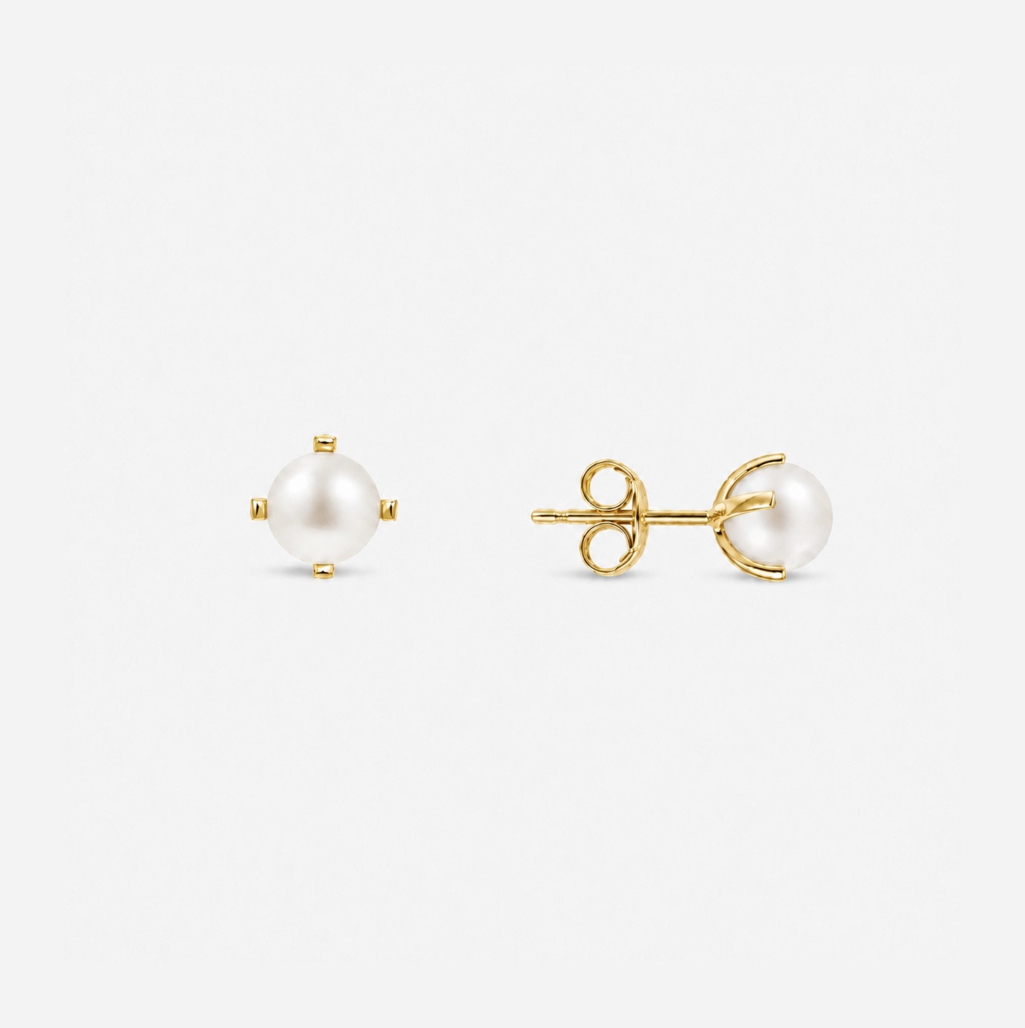 Miko Earrings - 14K Gold & Pearls