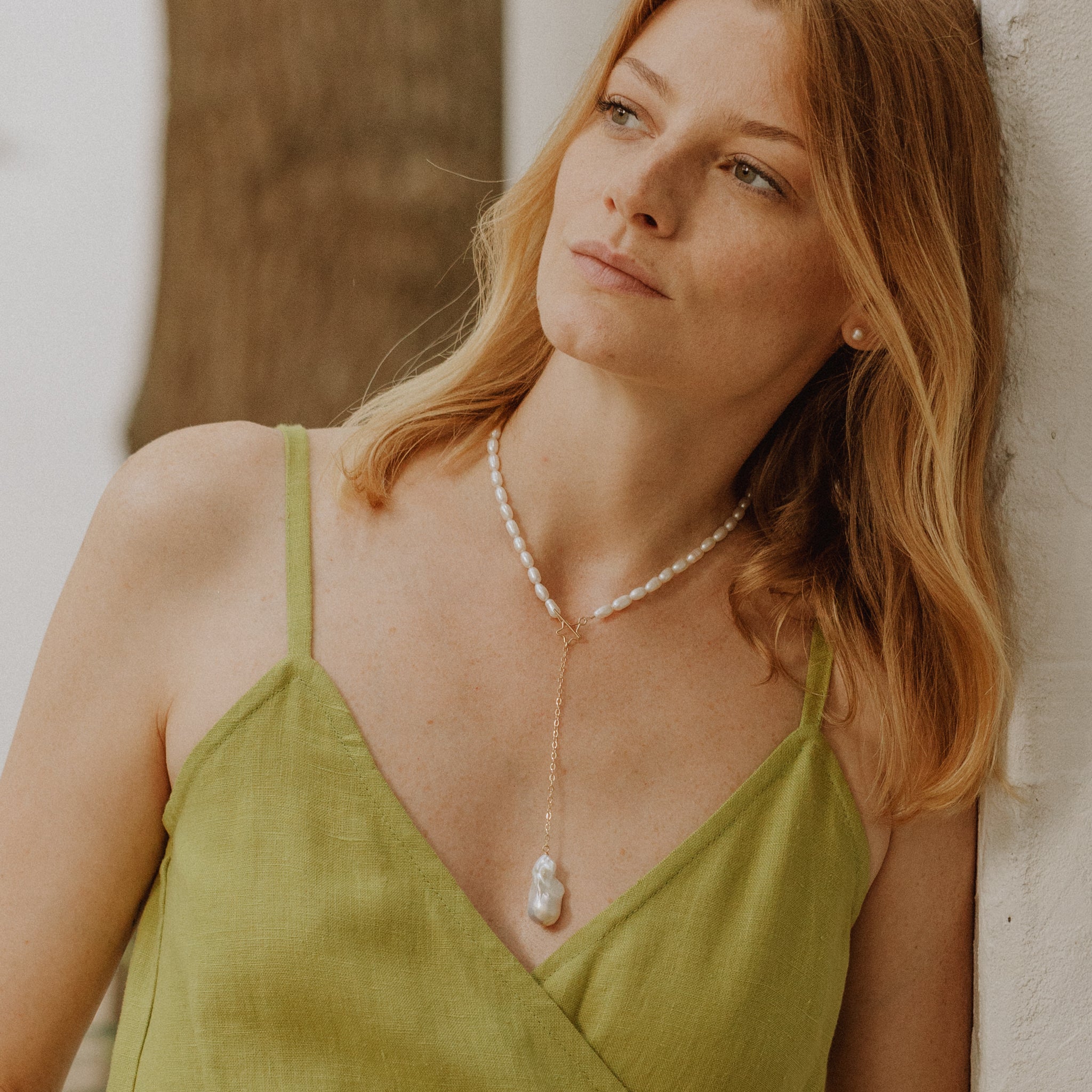 Tina Pearl Necklace