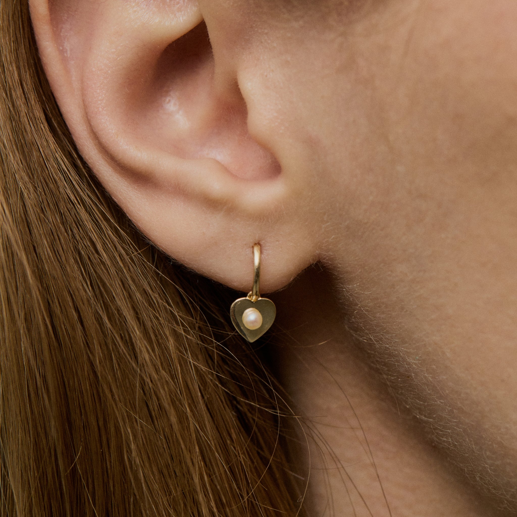 Amour Earrings - 14K Gold