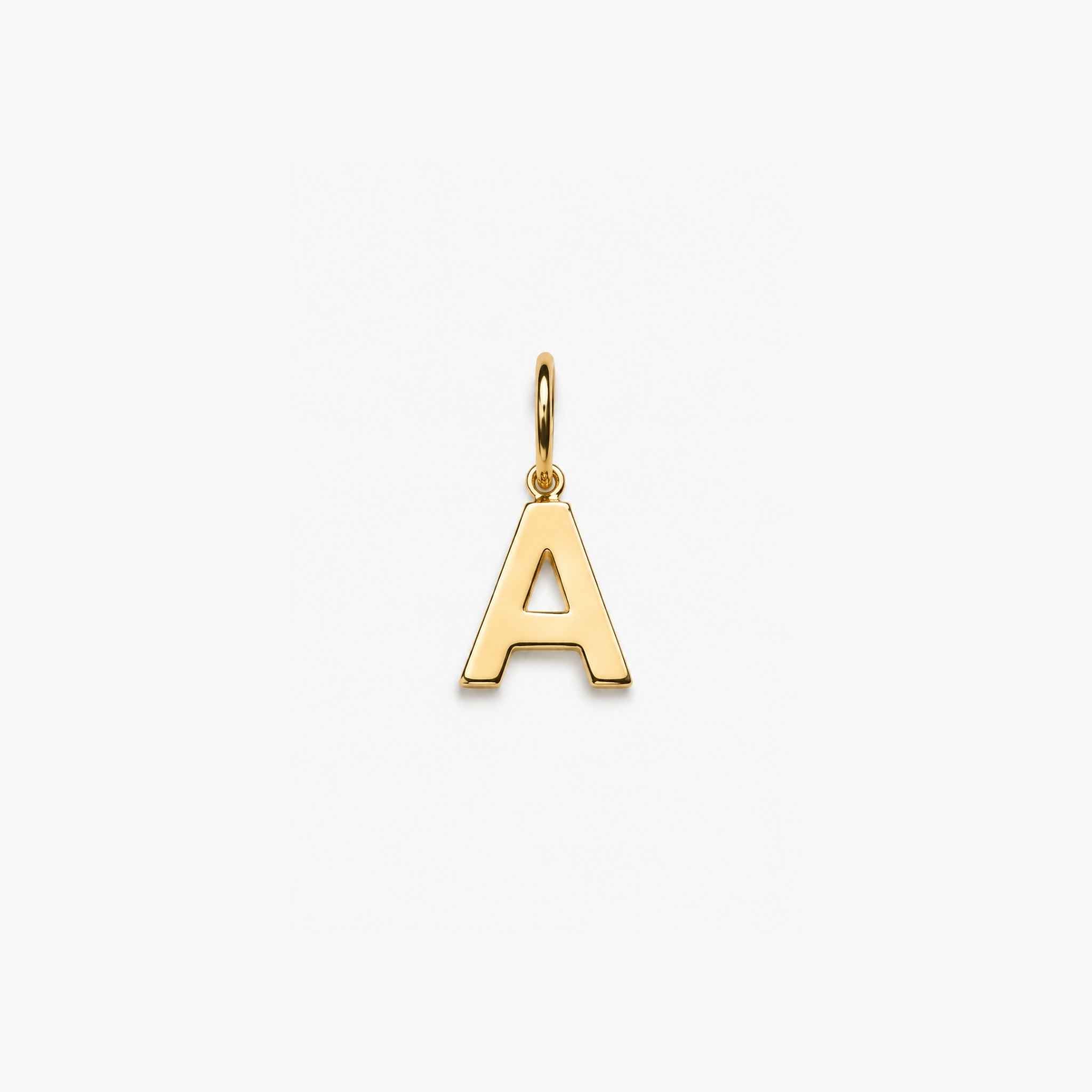 Colier „Letters” din Aur 14K 45 cm Litera