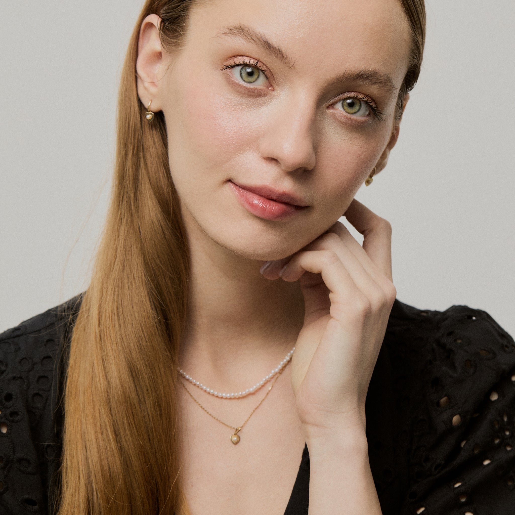 Amour Pendant - 14K Gold