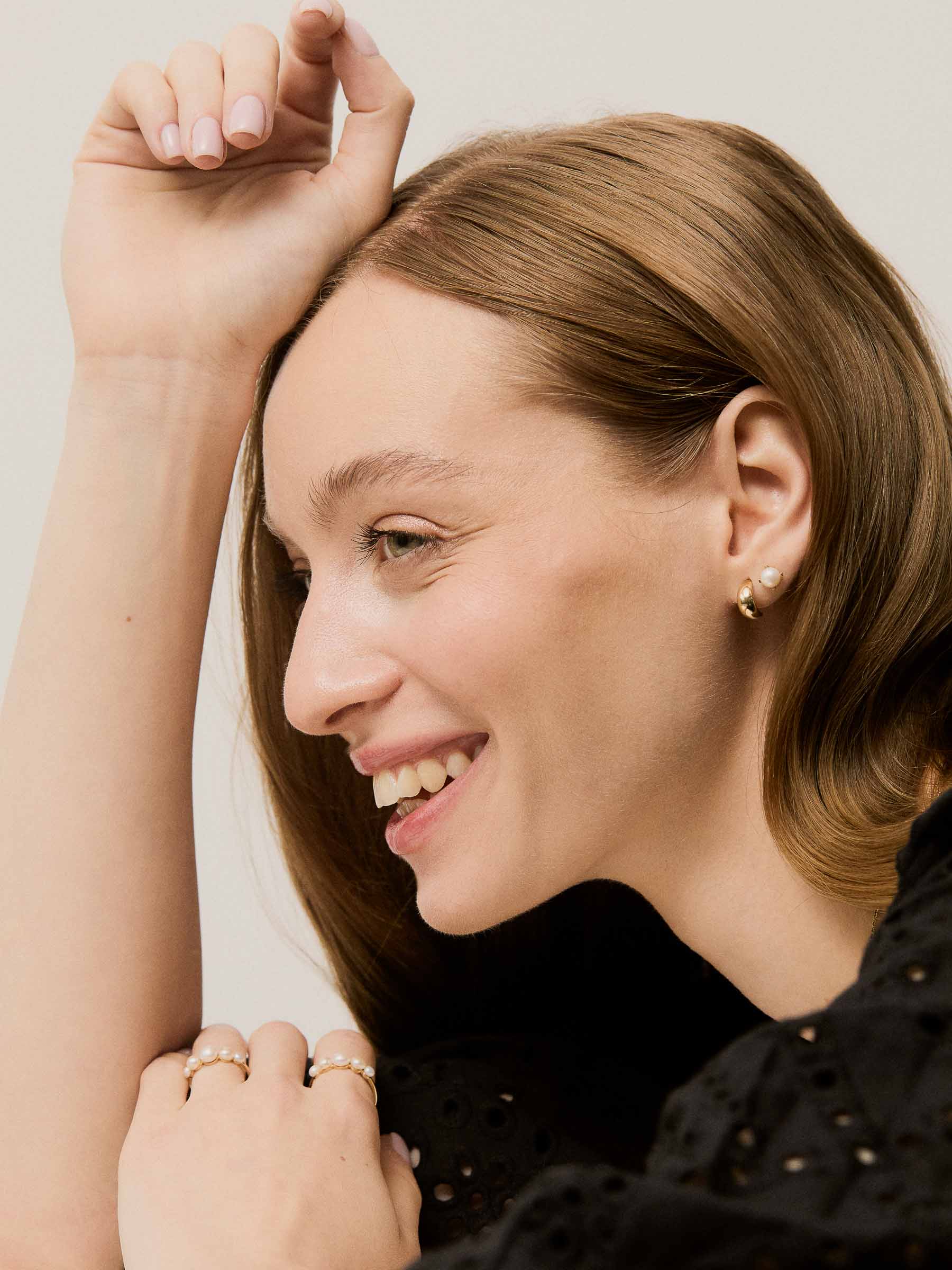 Yuna Earrings - 14K Gold