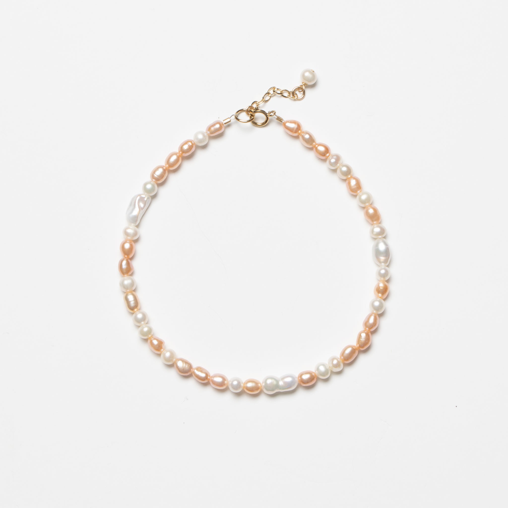 Rosa Pearl Anklet