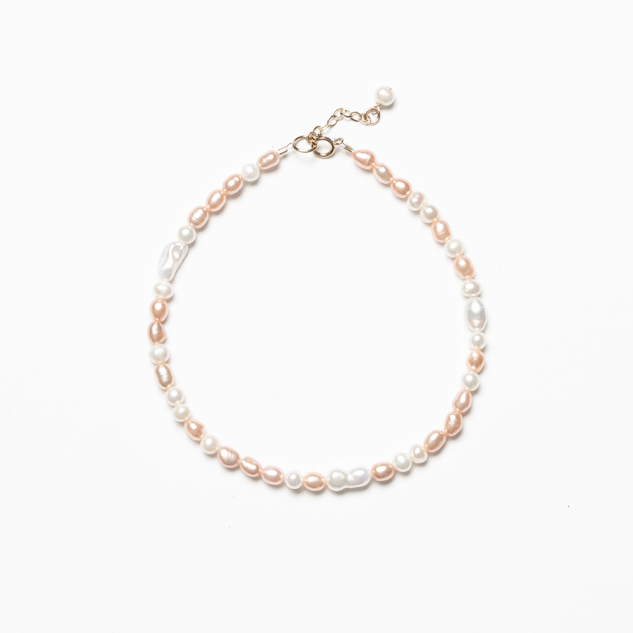 Rosa Pearl Anklet