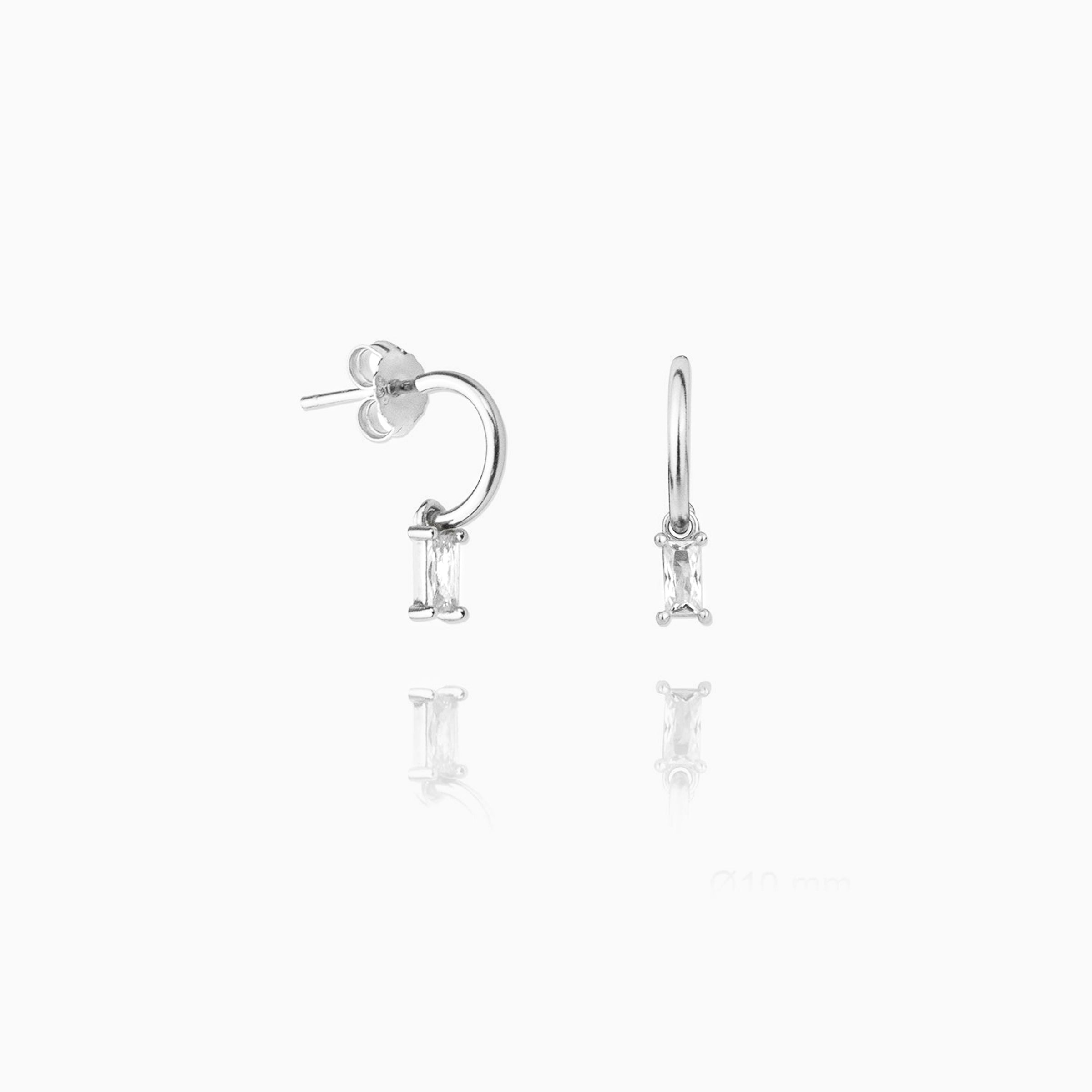 Meli Earrings - Silver
