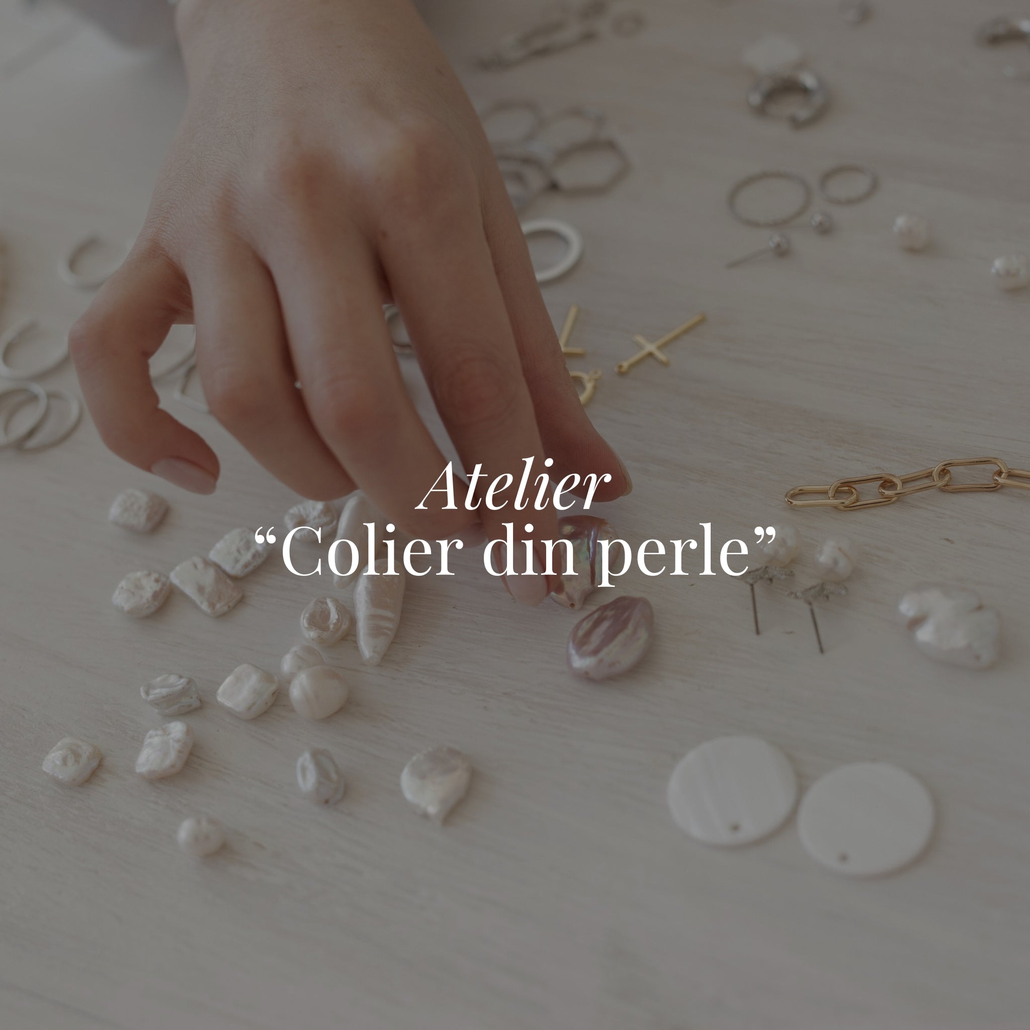 Atelier de creație "Colier din perle"