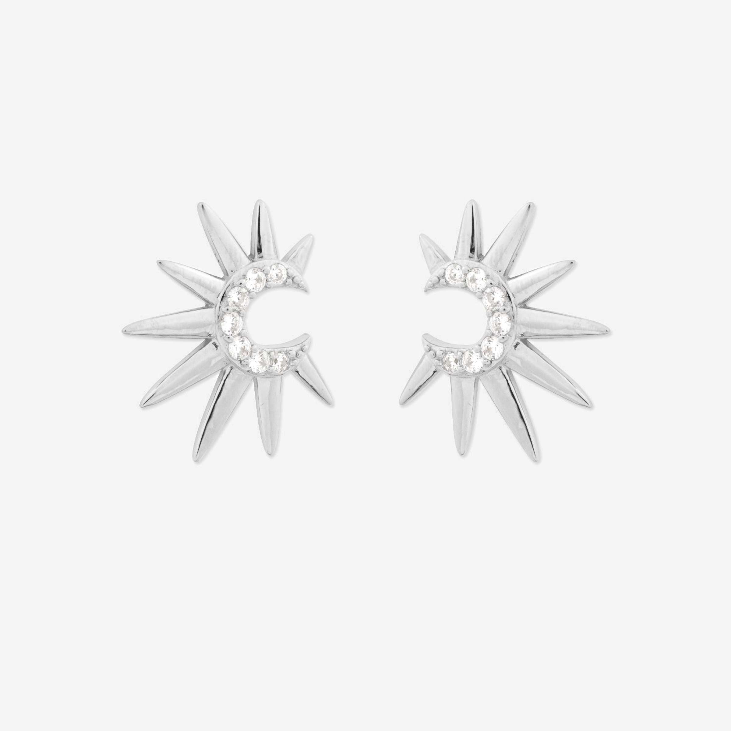 Stella Earrings - Silver