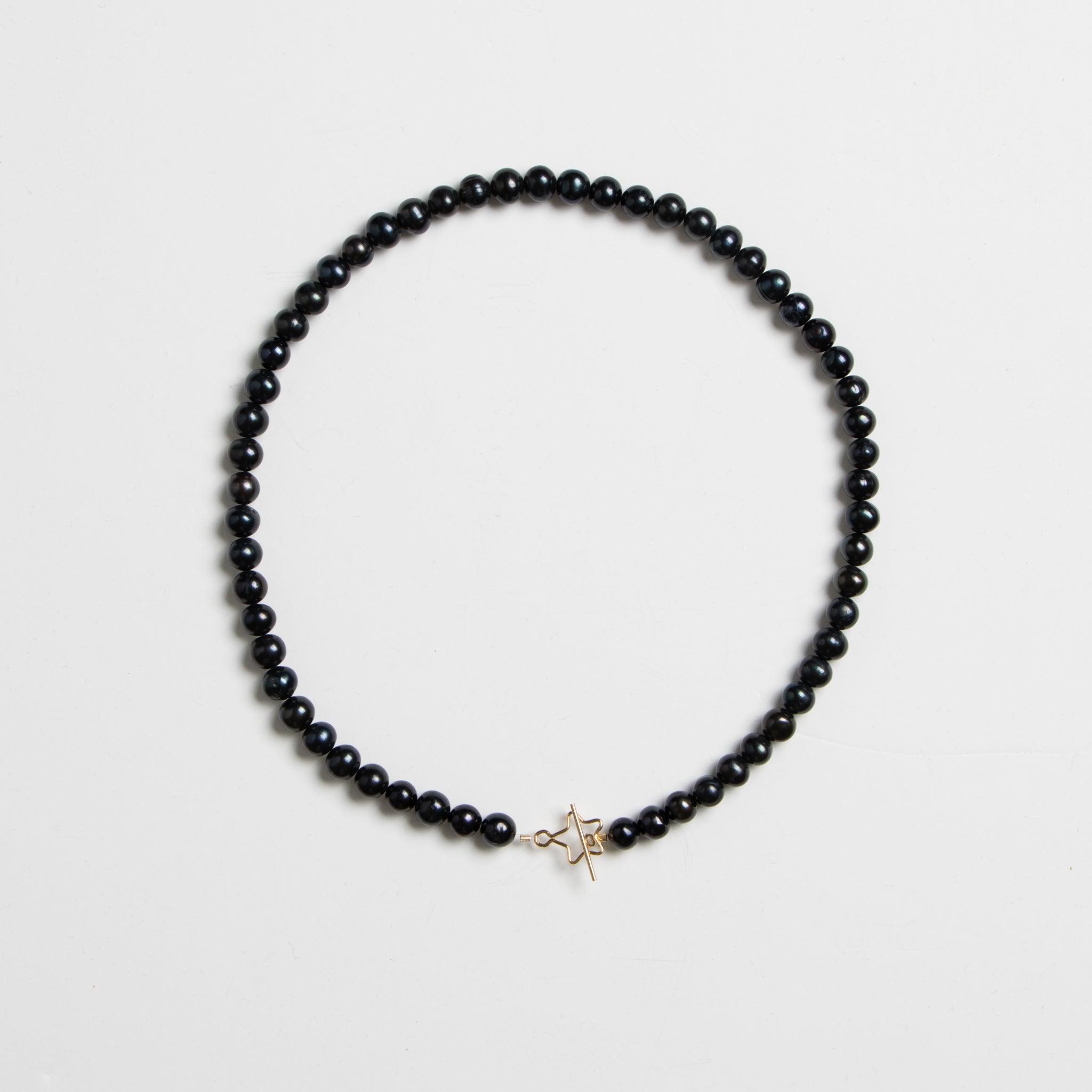 Chiara Black Pearl Necklace