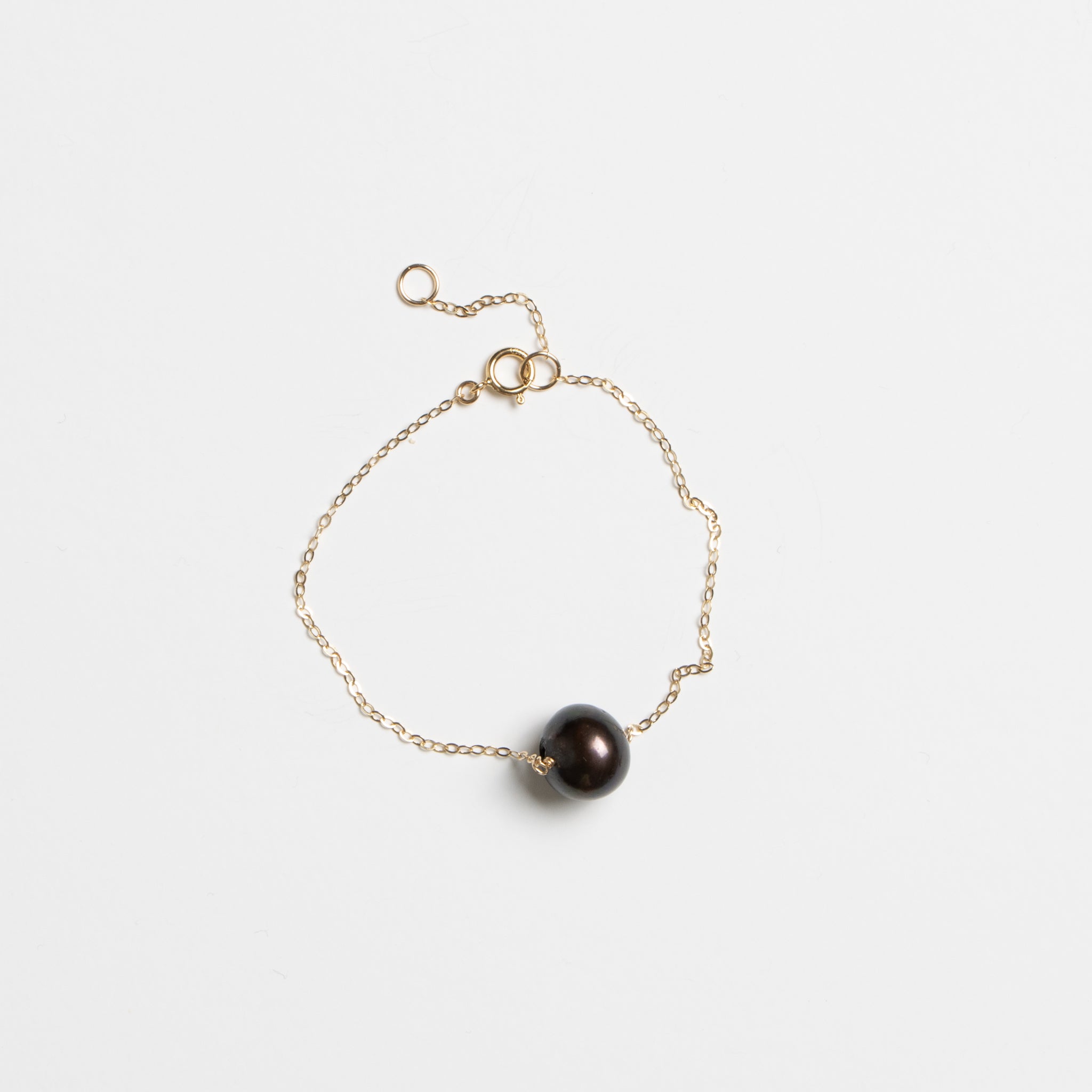 One Black Pearl Bracelet