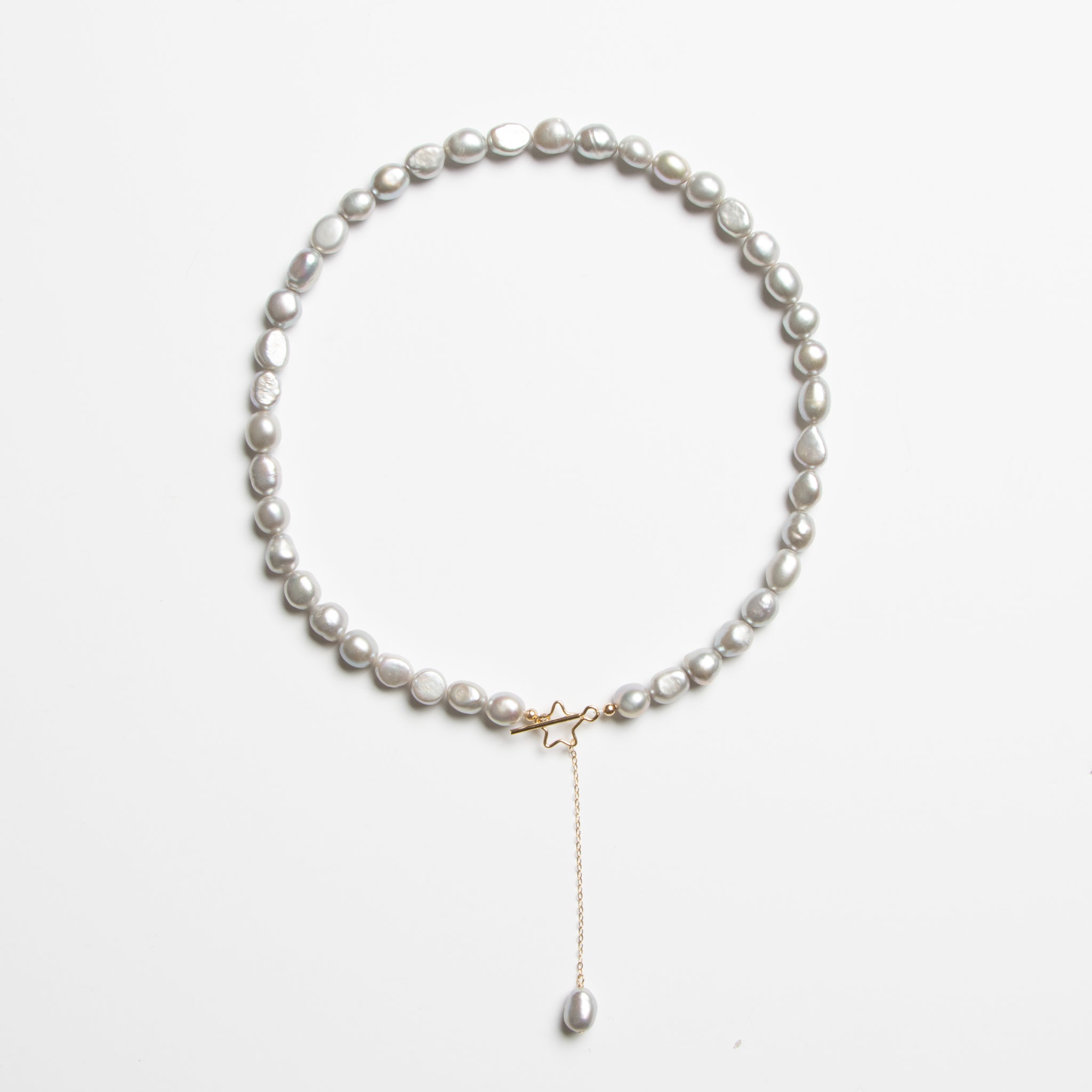 Anna Grey Pearl Necklace