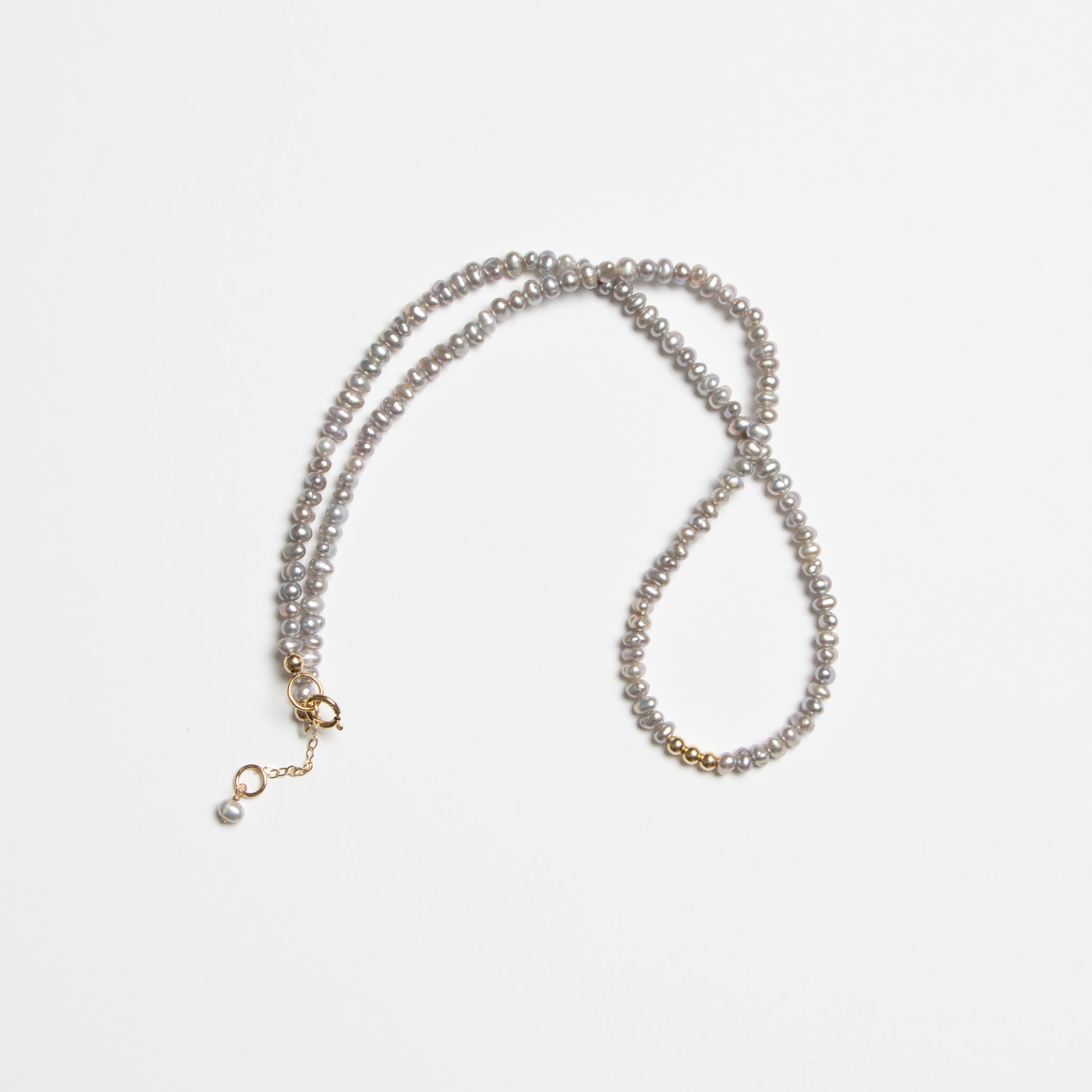 Cella Necklace - Pearls & Gold