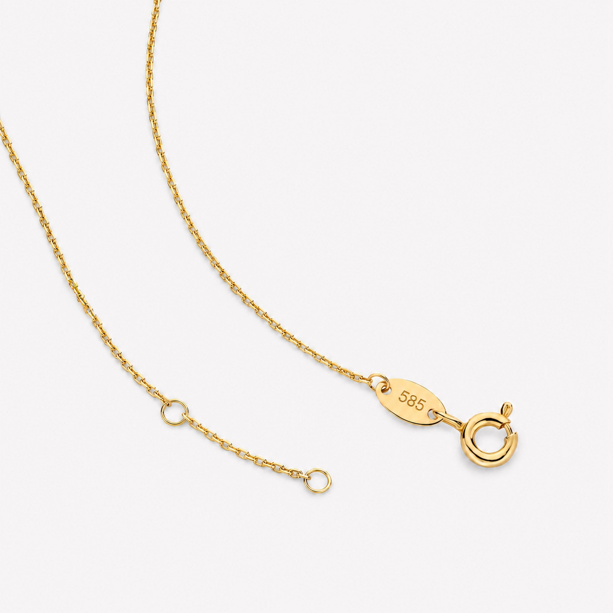 Colier „Letters” din Aur 14K 45 cm Litera