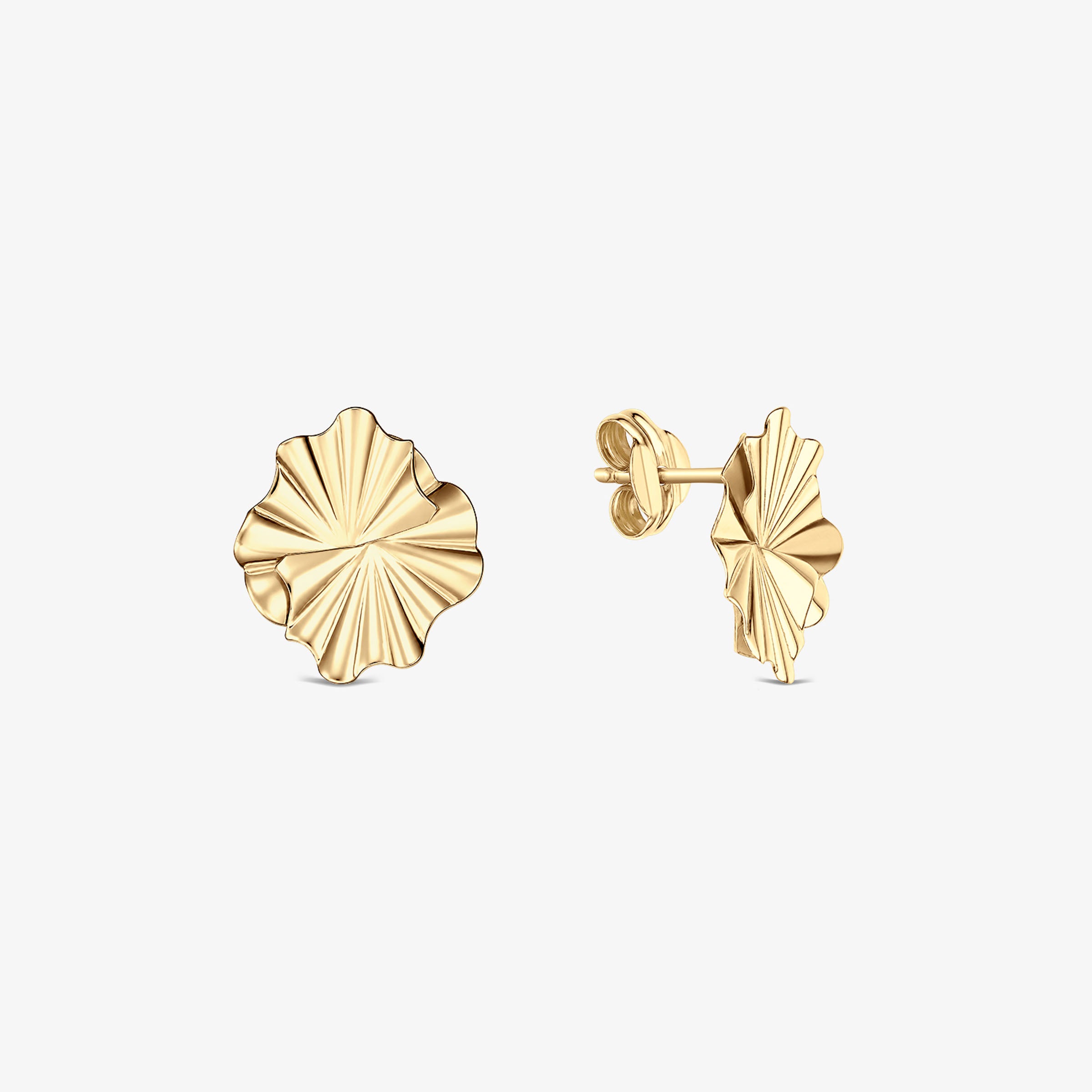 Cercei Stud „Ayia” din Aur 14K