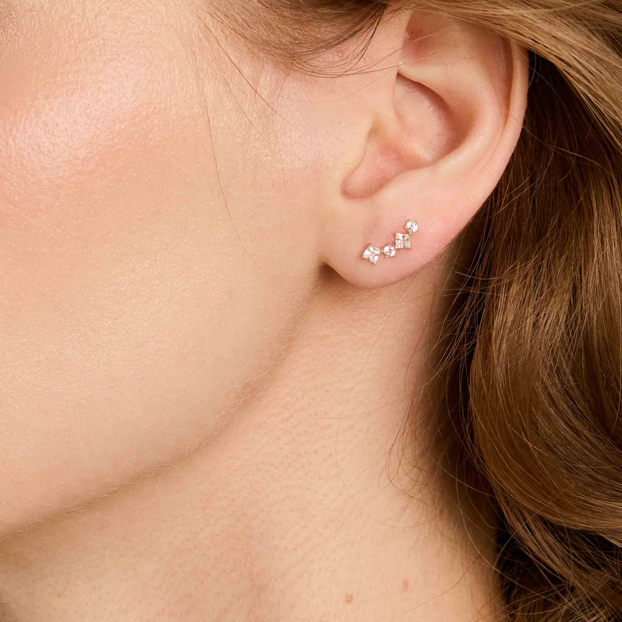 Daya Earrings - 14K Gold