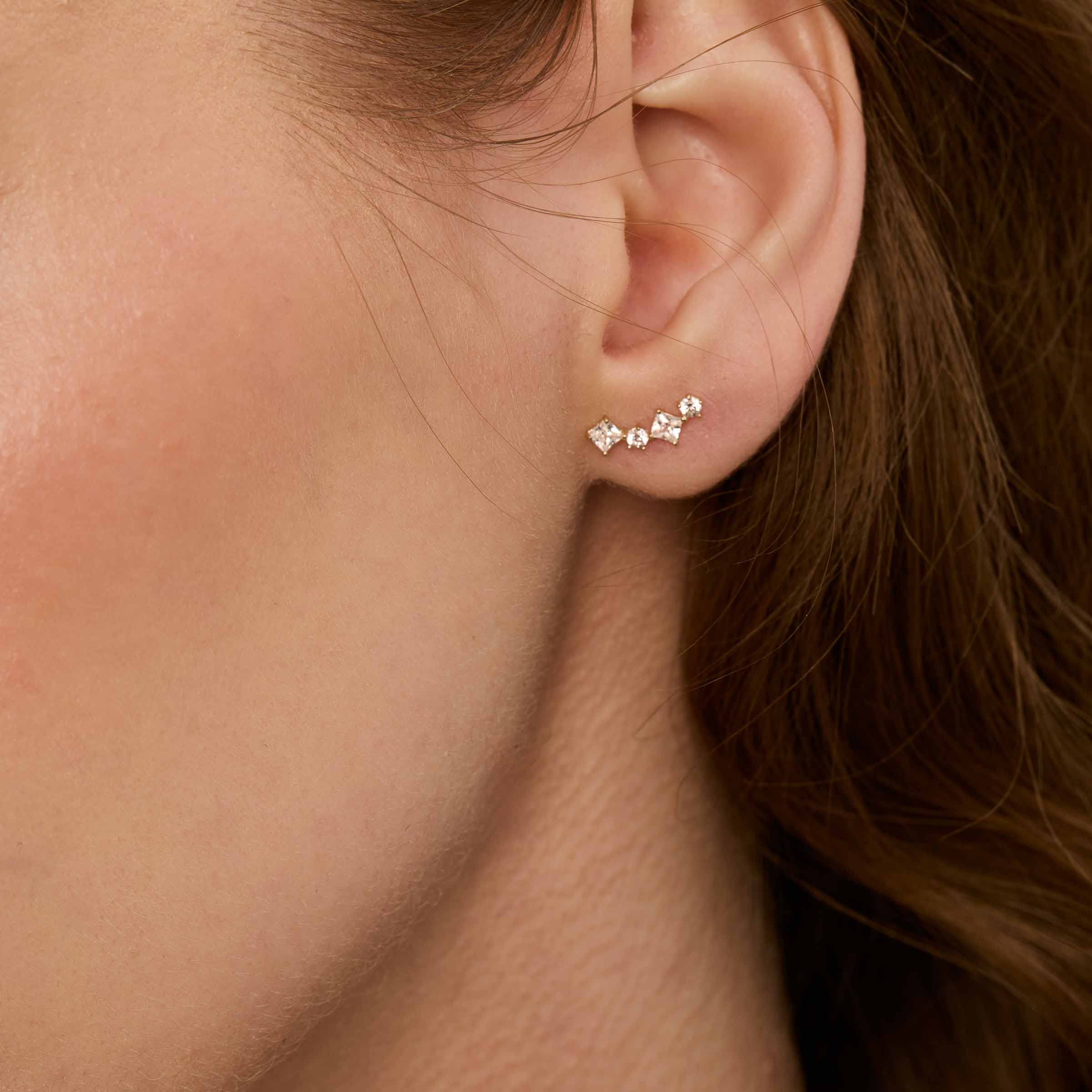 Daya Earrings - 14K Gold