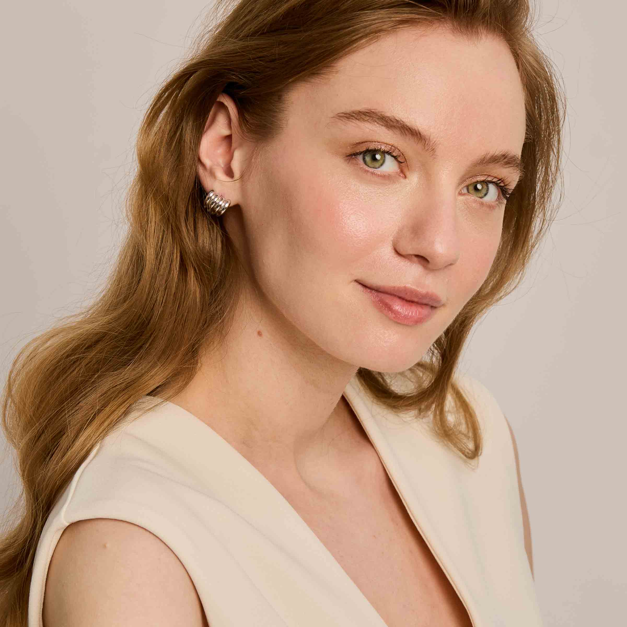 Denise Earrings - Silver