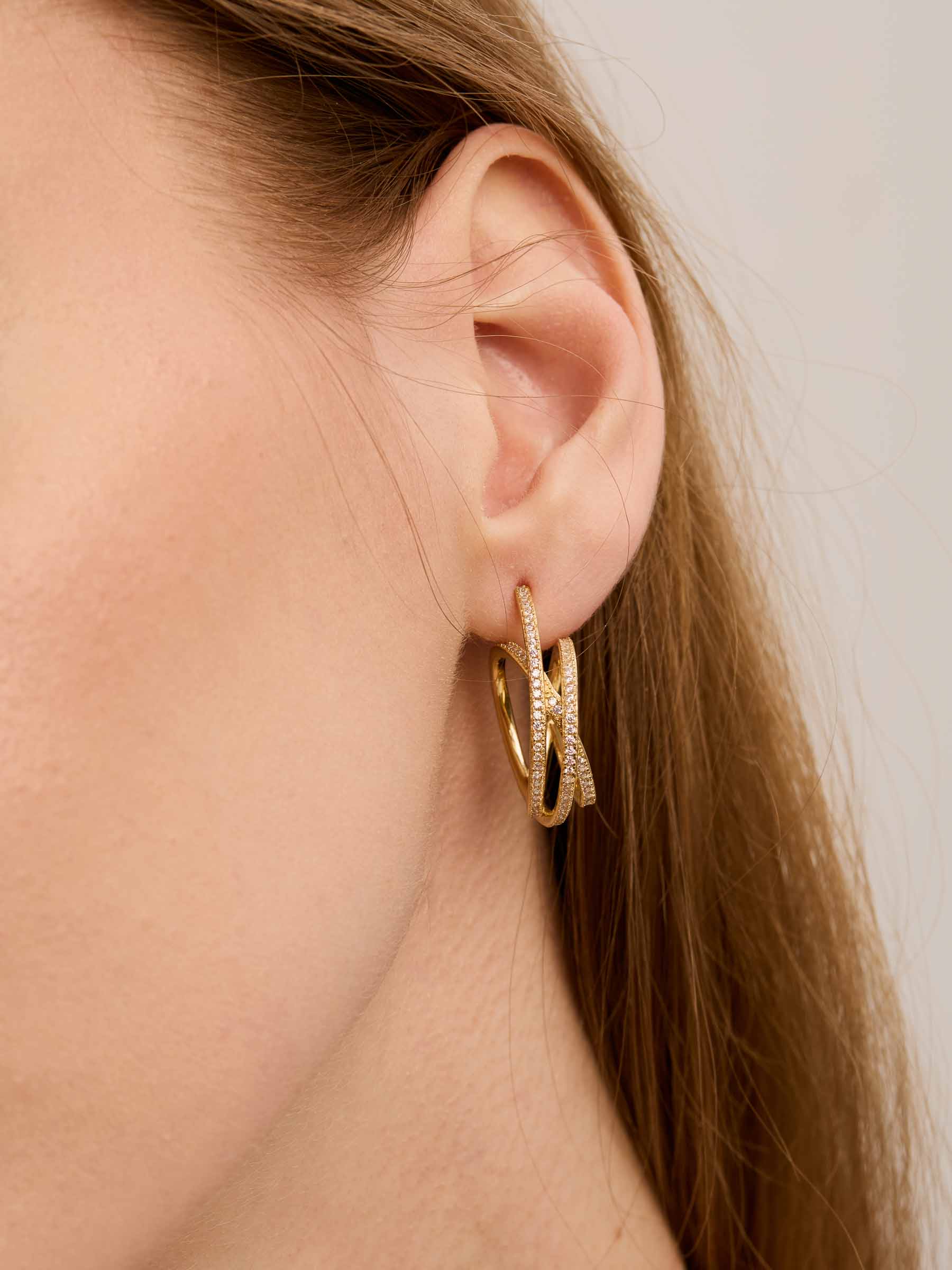 Dora Earrings - Silver