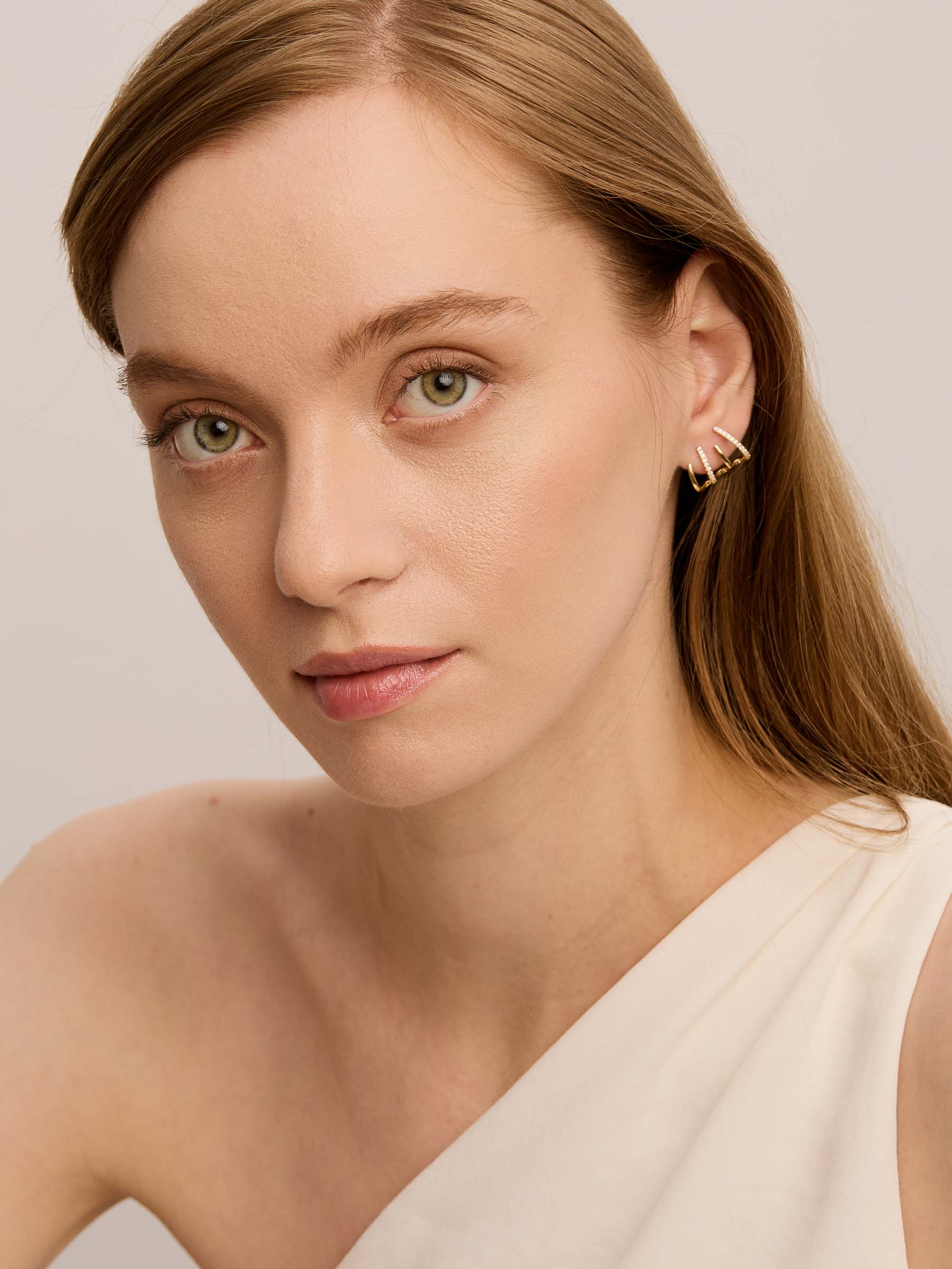 Niko Earrings - Silver