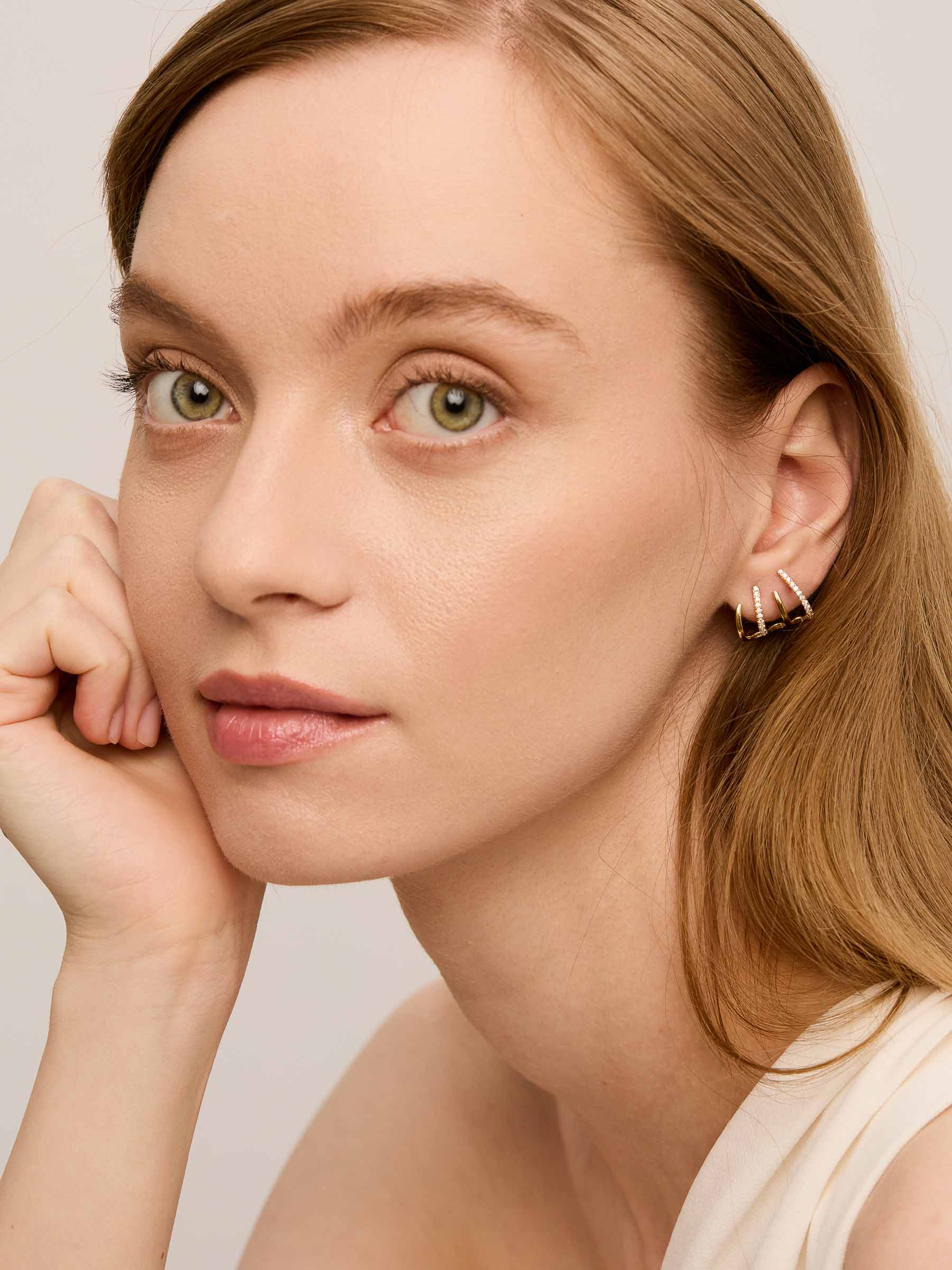 Niko Earrings - Silver