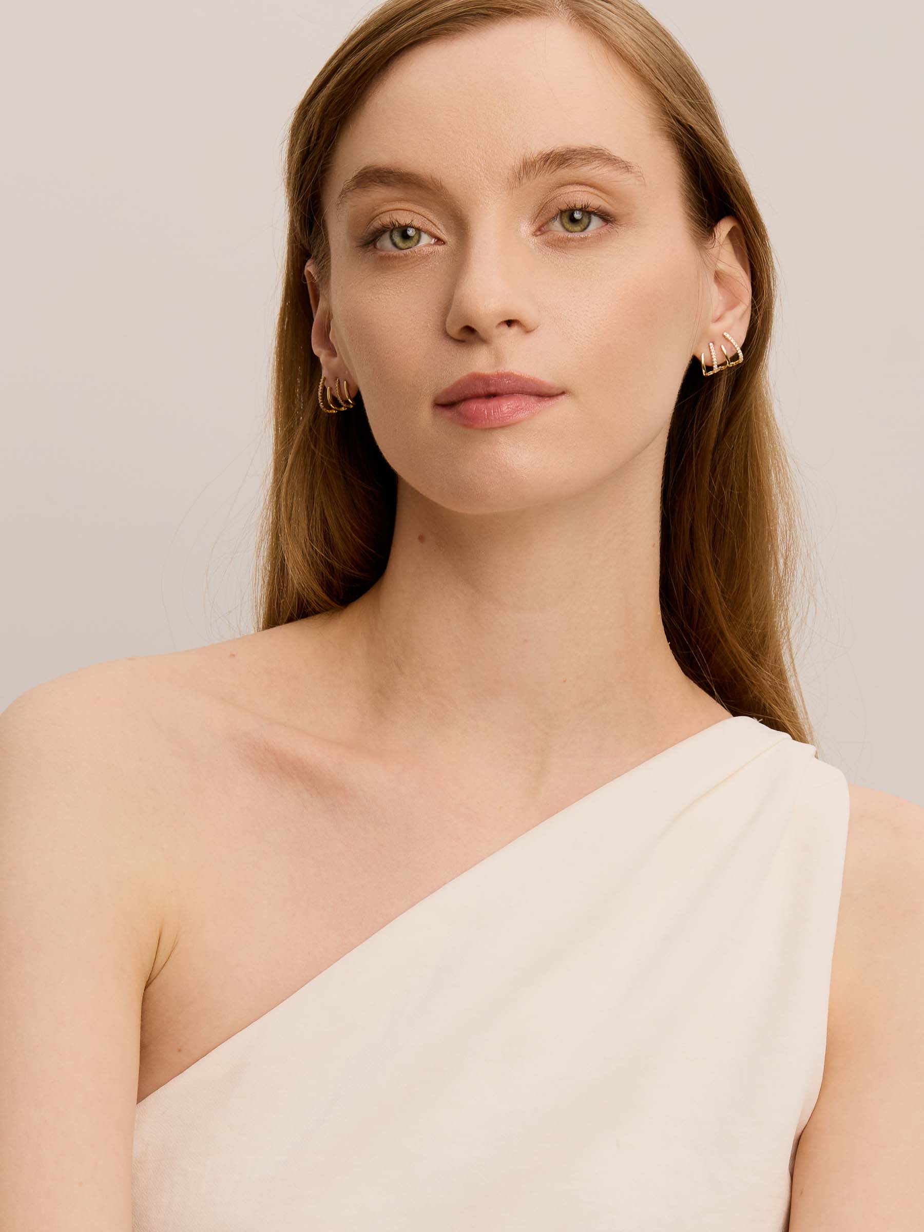 Niko Earrings - Silver