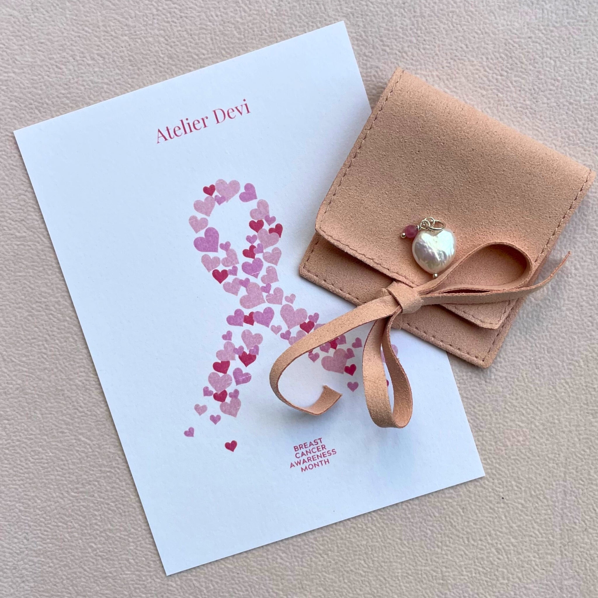 Pearl Heart - Pink October Limited Edition
